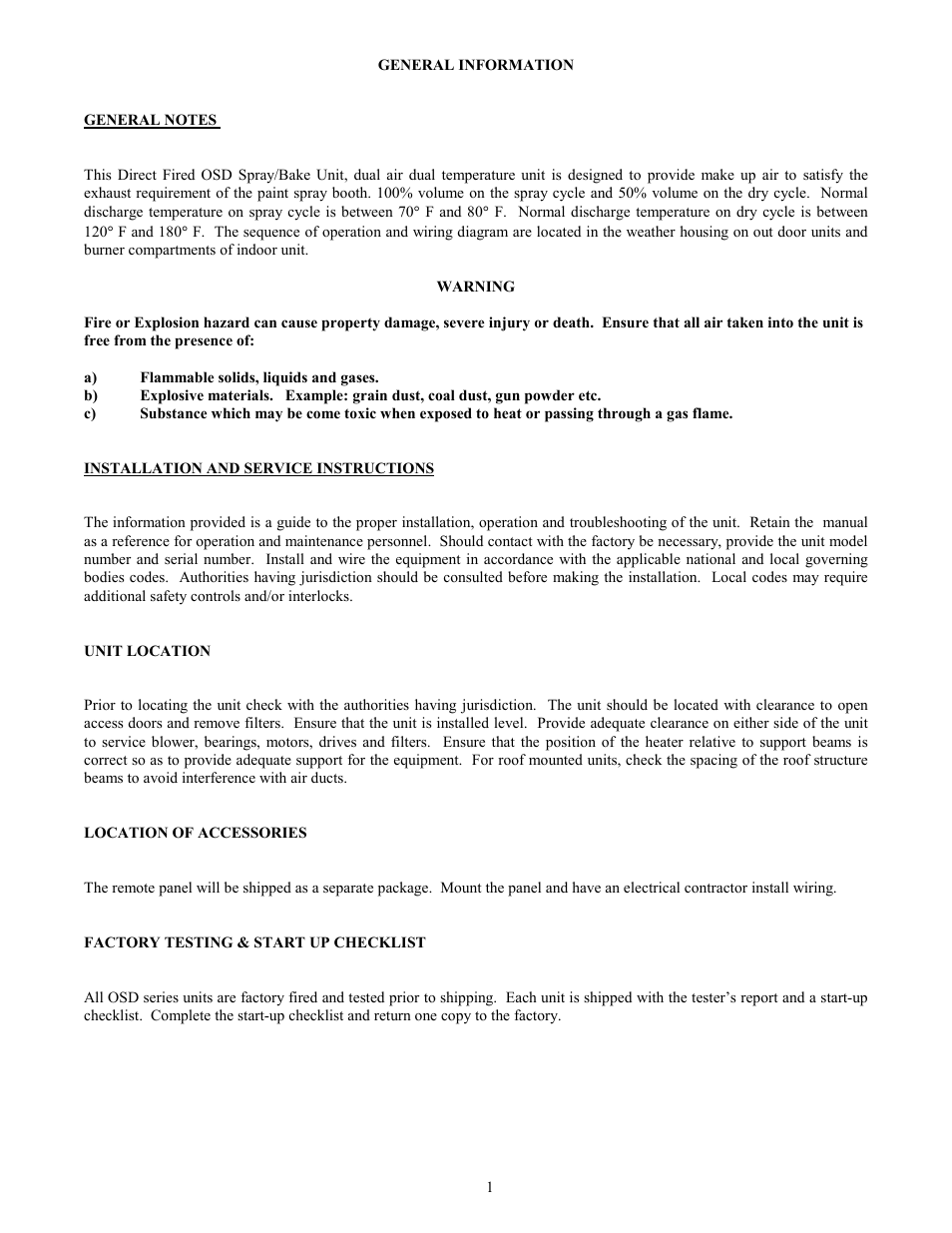 General information | I.C.E. 3 OSDs User Manual | Page 2 / 26