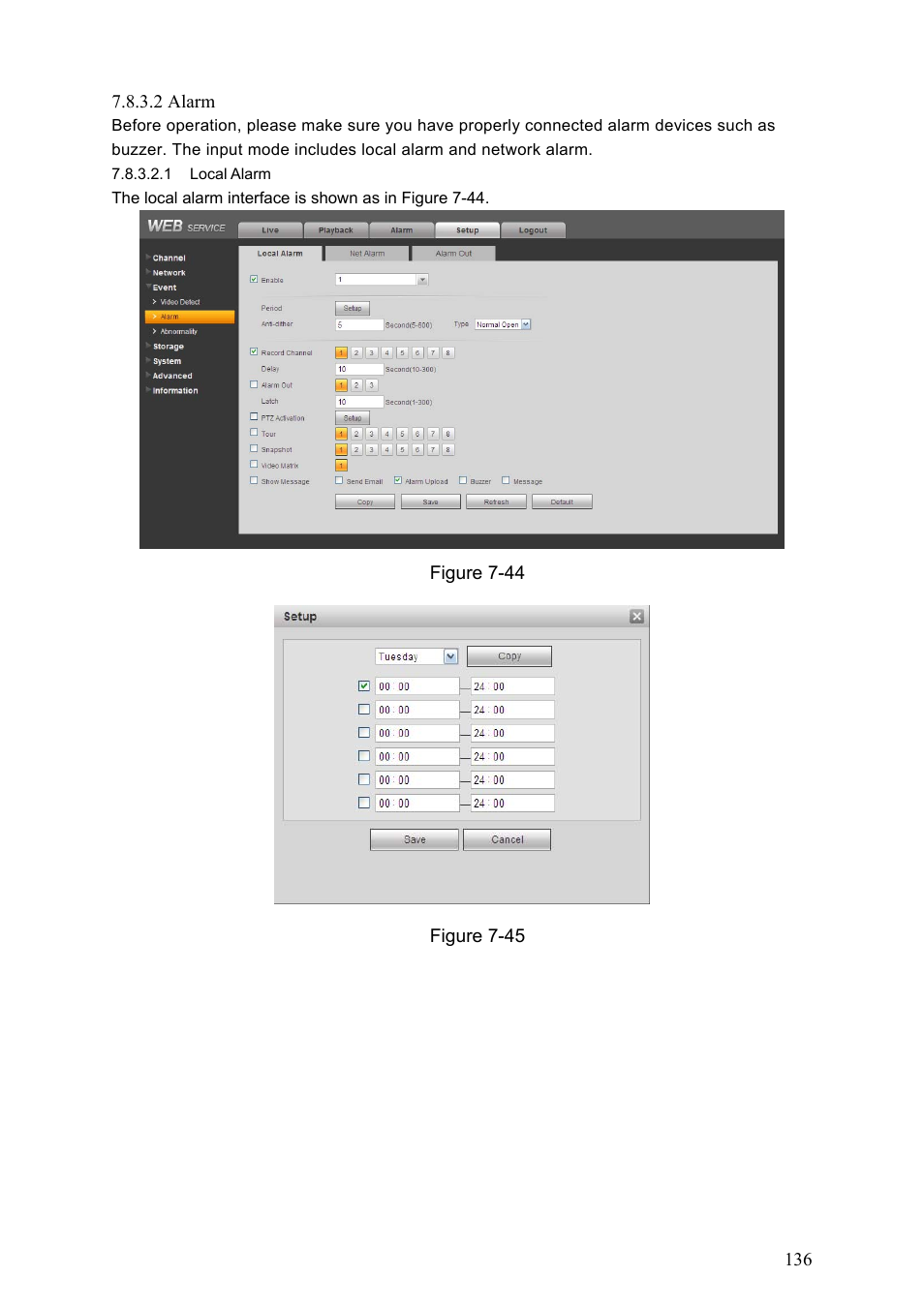 IC Realtime Max Series: 4/8/16 Channel D1 1.5U Standalone DVR User Manual | Page 146 / 197