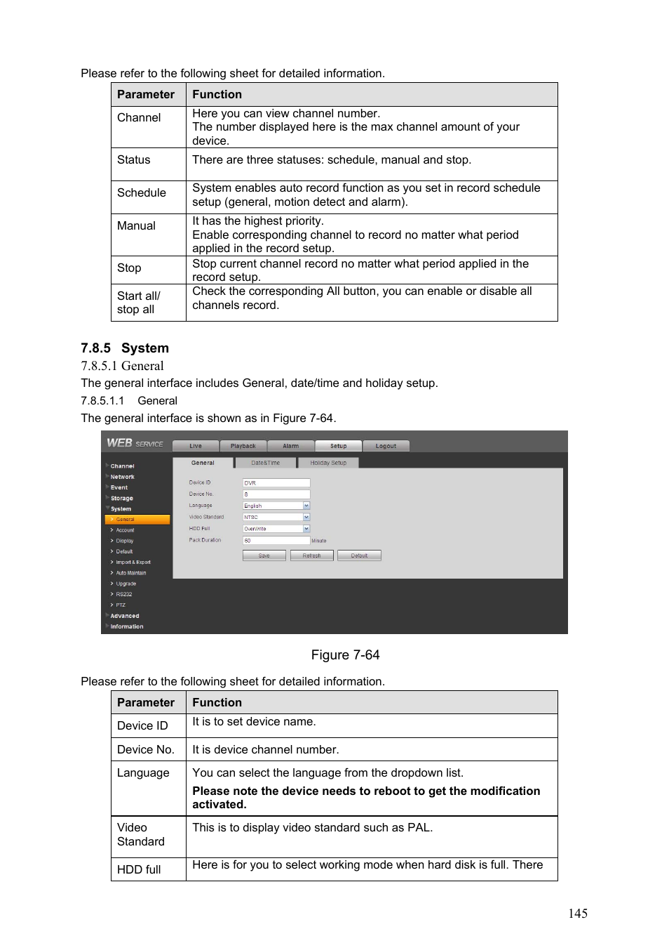 IC Realtime Max Series: 4/8/16 Channel D1 1.5U Standalone DVR User Manual | Page 155 / 197