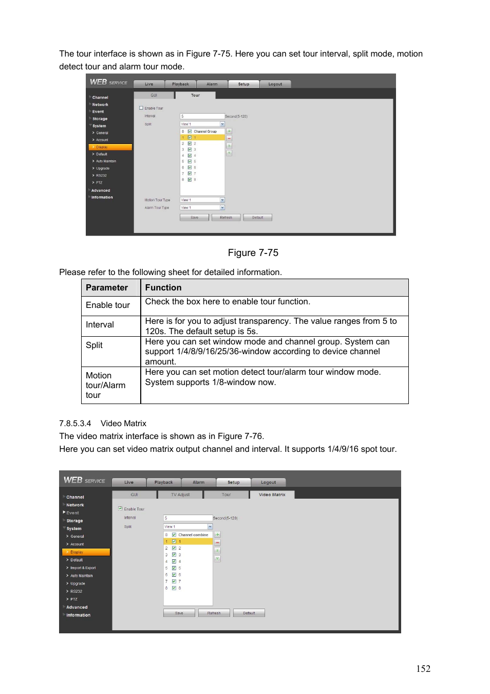 IC Realtime Max Series: 4/8/16 Channel D1 1.5U Standalone DVR User Manual | Page 162 / 197