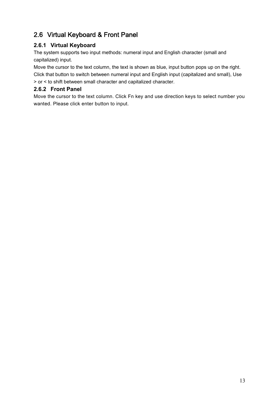 6 virtual keyboard & front panel | IC Realtime Max Series: 4/8/16 Channel D1 1.5U Standalone DVR User Manual | Page 23 / 197