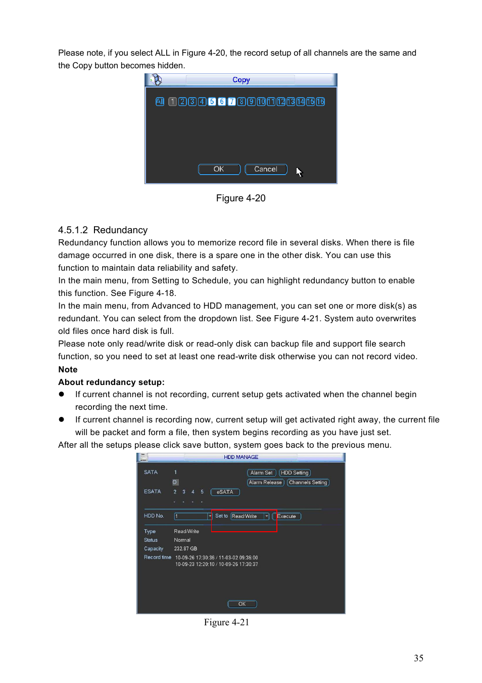 IC Realtime Max Series: 4/8/16 Channel D1 1.5U Standalone DVR User Manual | Page 45 / 197