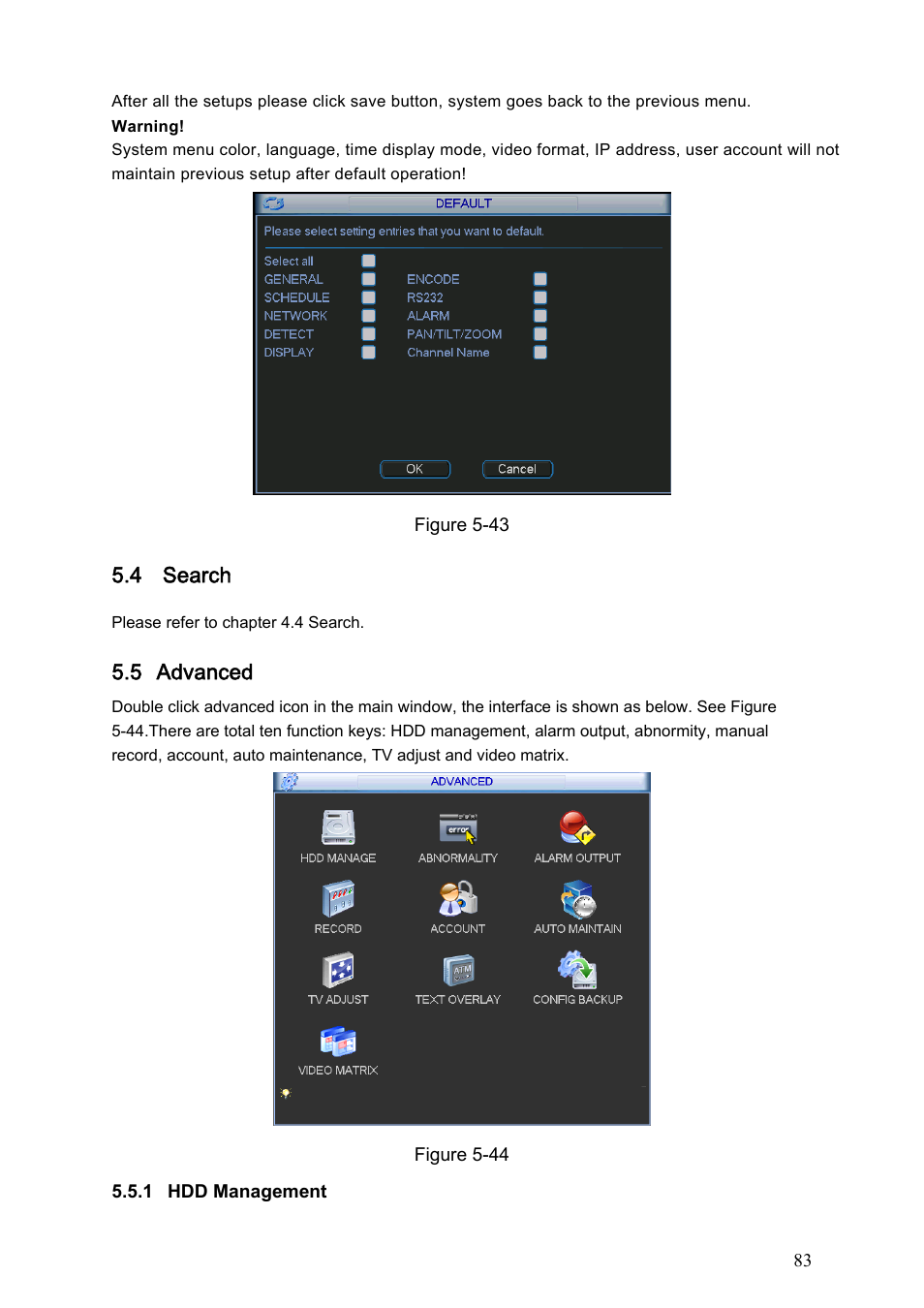 IC Realtime Max Series: 4/8/16 Channel D1 1.5U Standalone DVR User Manual | Page 93 / 197