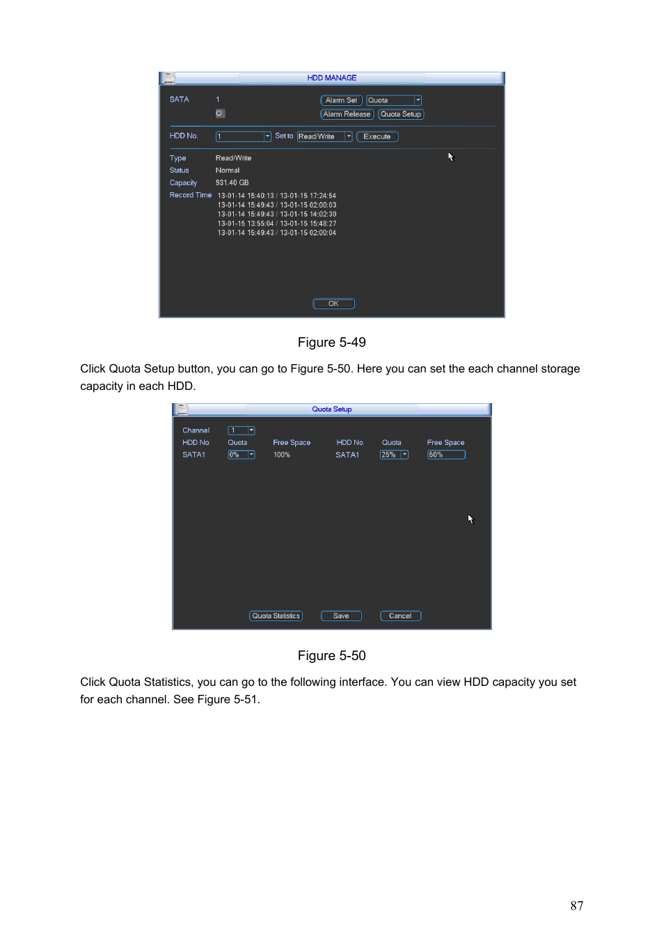 IC Realtime Max Series: 4/8/16 Channel D1 1.5U Standalone DVR User Manual | Page 97 / 197
