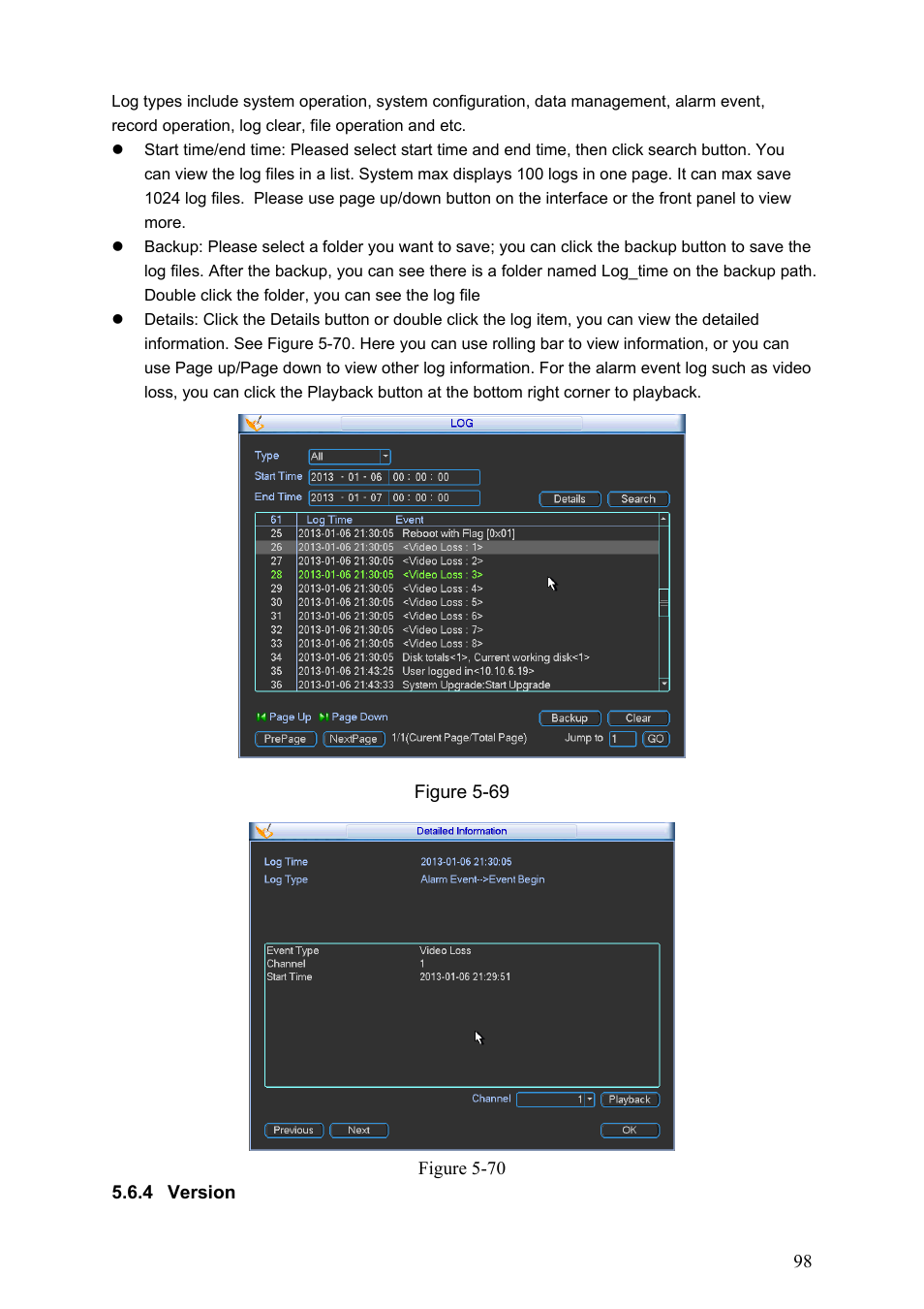 IC Realtime Flex Series: 8-CH High Performance H.264E 2U DVR with DVD-RW User Manual | Page 108 / 195