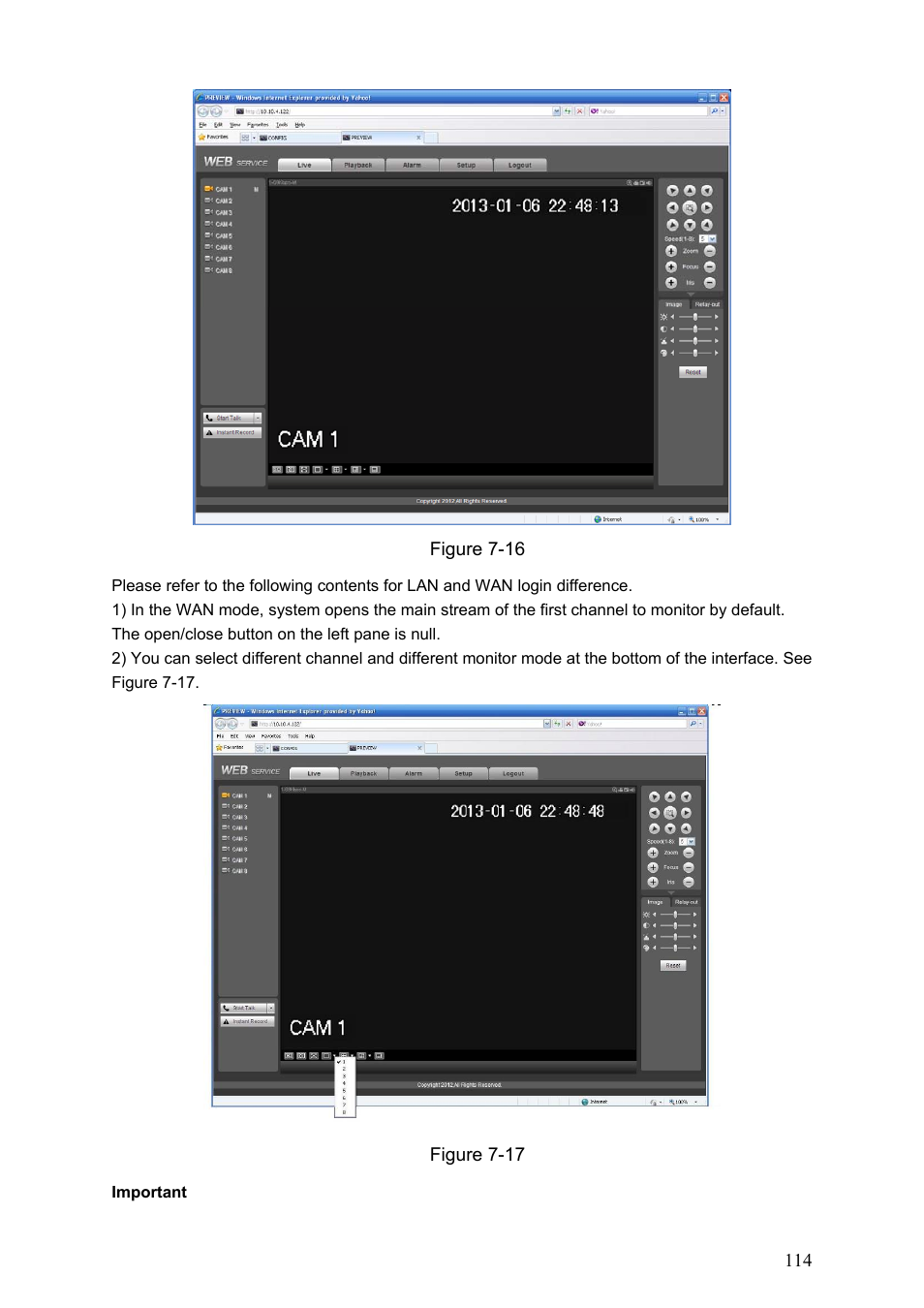 IC Realtime Flex Series: 8-CH High Performance H.264E 2U DVR with DVD-RW User Manual | Page 124 / 195