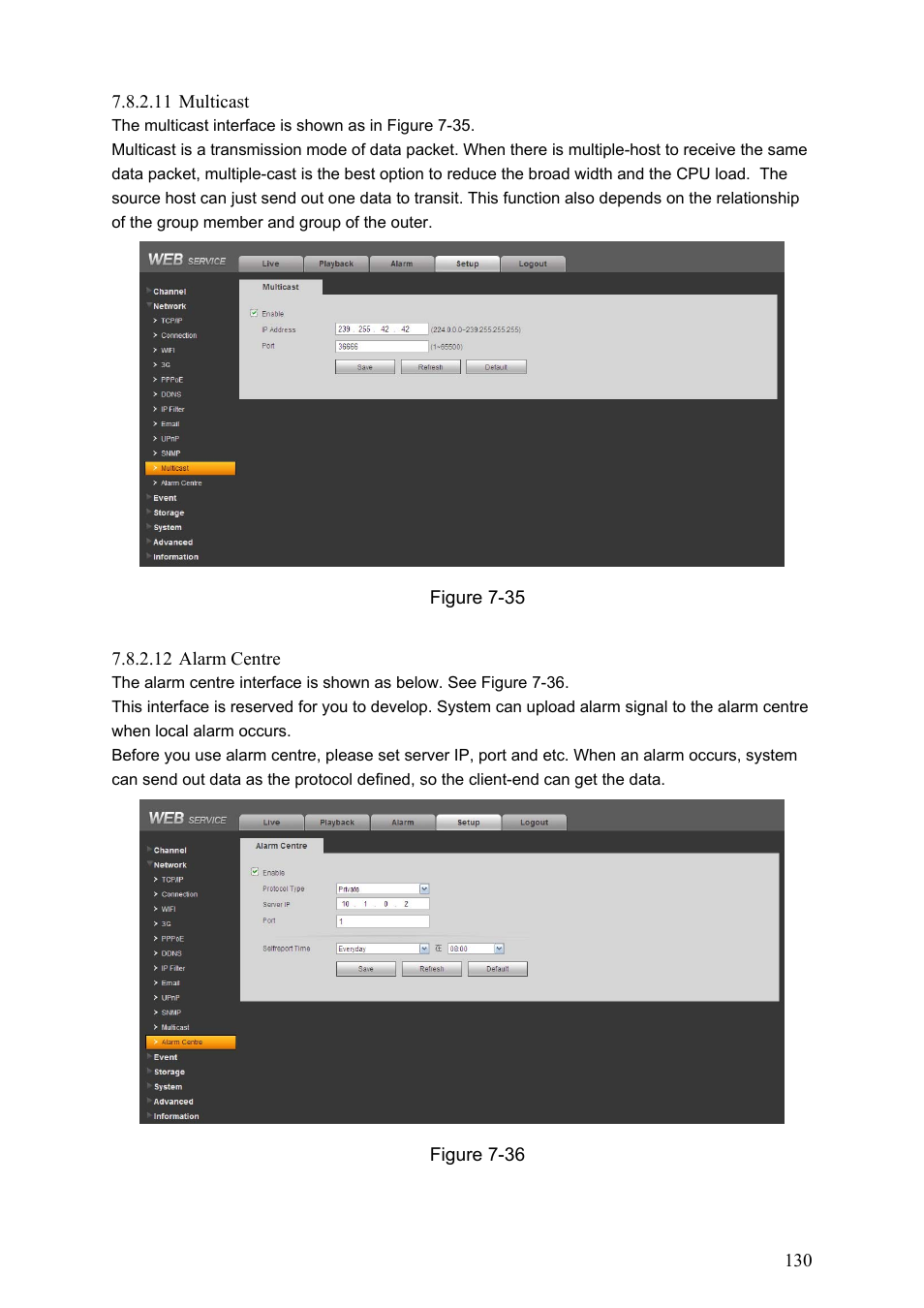 IC Realtime Flex Series: 8-CH High Performance H.264E 2U DVR with DVD-RW User Manual | Page 140 / 195