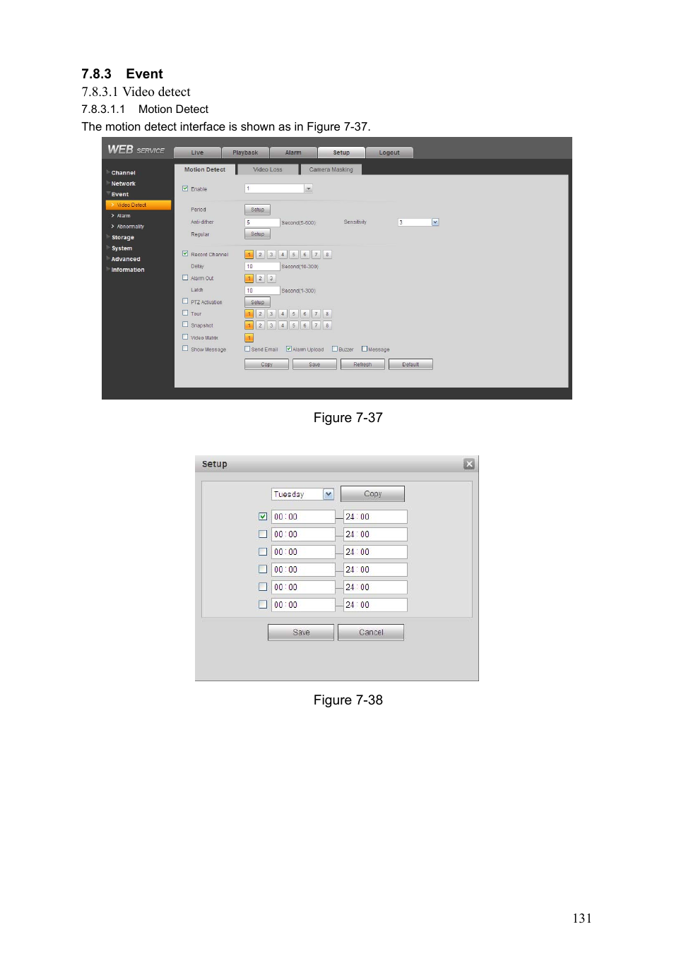 IC Realtime Flex Series: 8-CH High Performance H.264E 2U DVR with DVD-RW User Manual | Page 141 / 195
