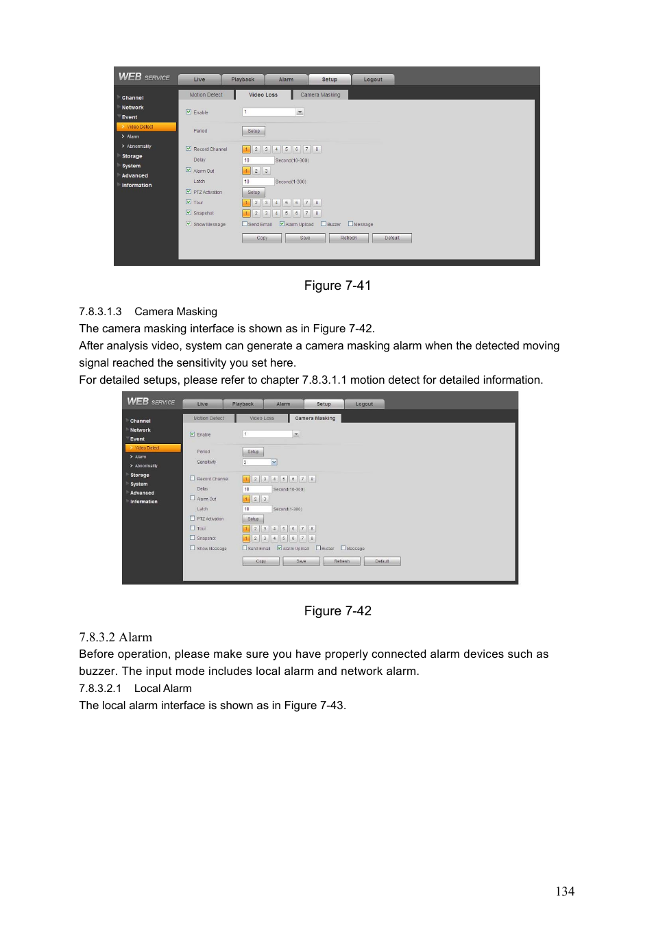 IC Realtime Flex Series: 8-CH High Performance H.264E 2U DVR with DVD-RW User Manual | Page 144 / 195