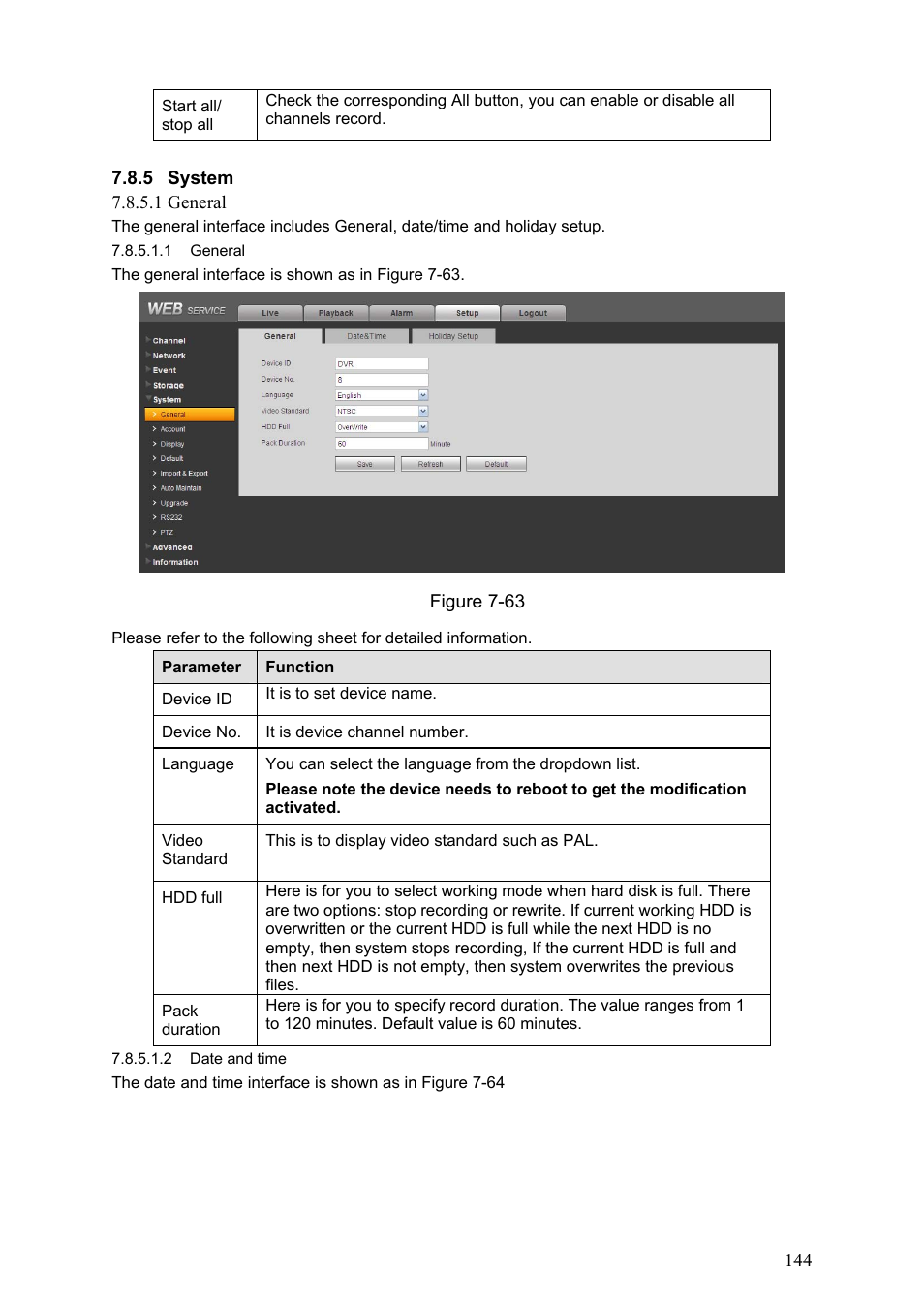 IC Realtime Flex Series: 8-CH High Performance H.264E 2U DVR with DVD-RW User Manual | Page 154 / 195