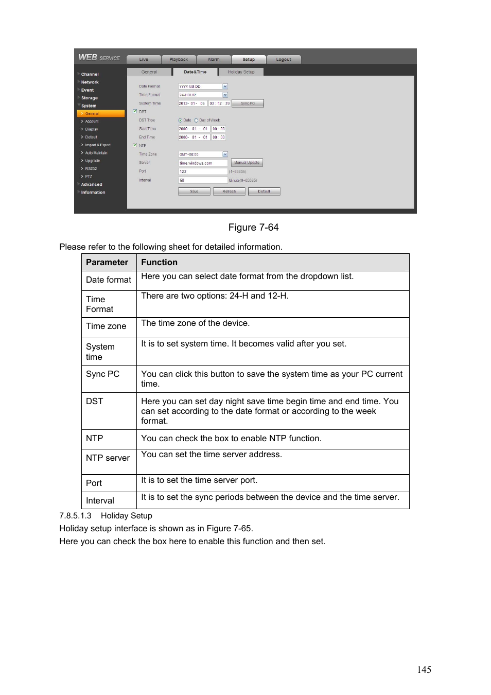 IC Realtime Flex Series: 8-CH High Performance H.264E 2U DVR with DVD-RW User Manual | Page 155 / 195