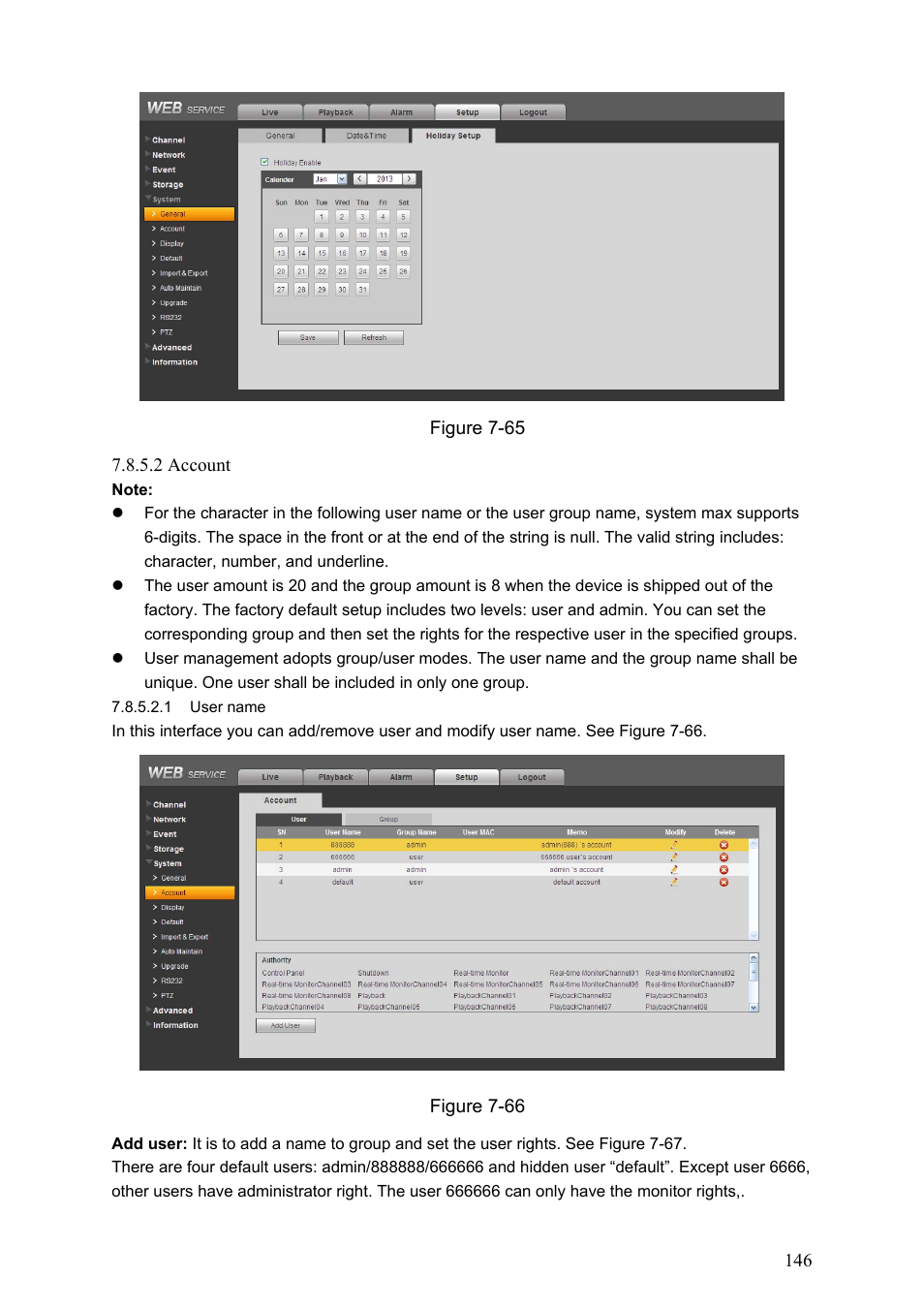 IC Realtime Flex Series: 8-CH High Performance H.264E 2U DVR with DVD-RW User Manual | Page 156 / 195