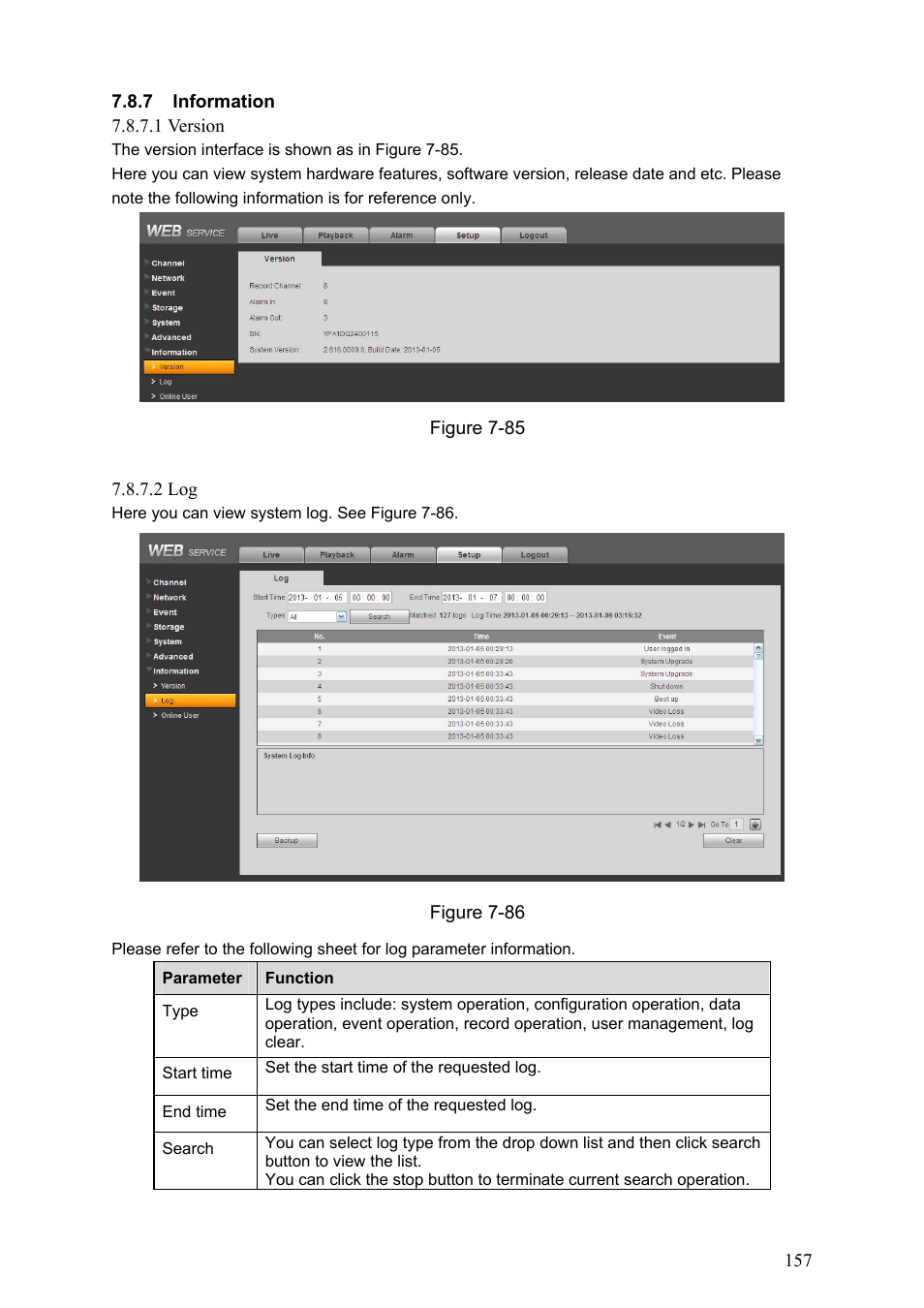 IC Realtime Flex Series: 8-CH High Performance H.264E 2U DVR with DVD-RW User Manual | Page 167 / 195