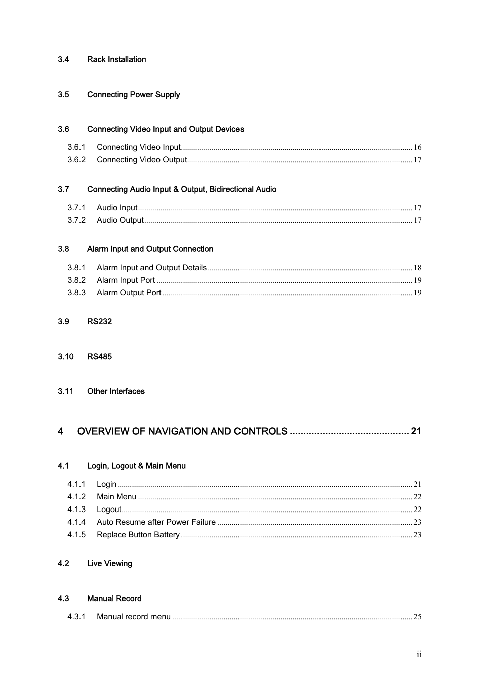 IC Realtime Flex Series: 8-CH High Performance H.264E 2U DVR with DVD-RW User Manual | Page 3 / 195