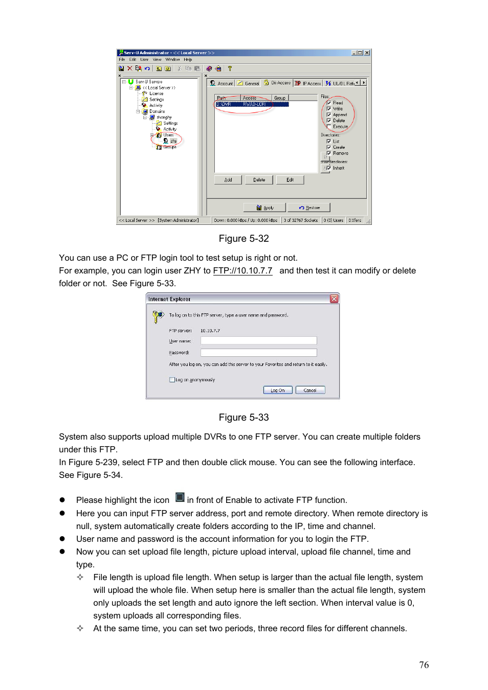 IC Realtime Flex Series: 8-CH High Performance H.264E 2U DVR with DVD-RW User Manual | Page 86 / 195