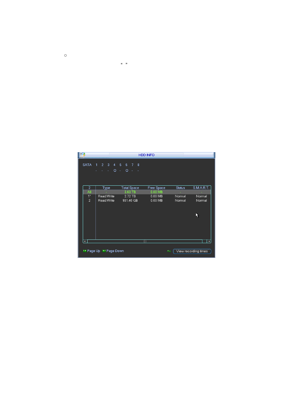 Hdd information, Figure 5-57, 2 bps | IC Realtime Flex Series: 32-CH High Performance H.264E 2U DVR User Manual | Page 102 / 180