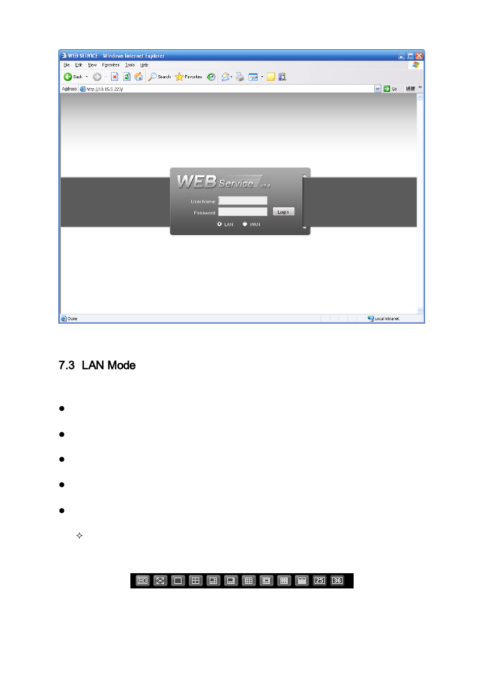 Lan mode, 430h, Figure 7-3 | 3 lan mode, Figure 7-4 | IC Realtime Flex Series: 32-CH High Performance H.264E 2U DVR User Manual | Page 113 / 180