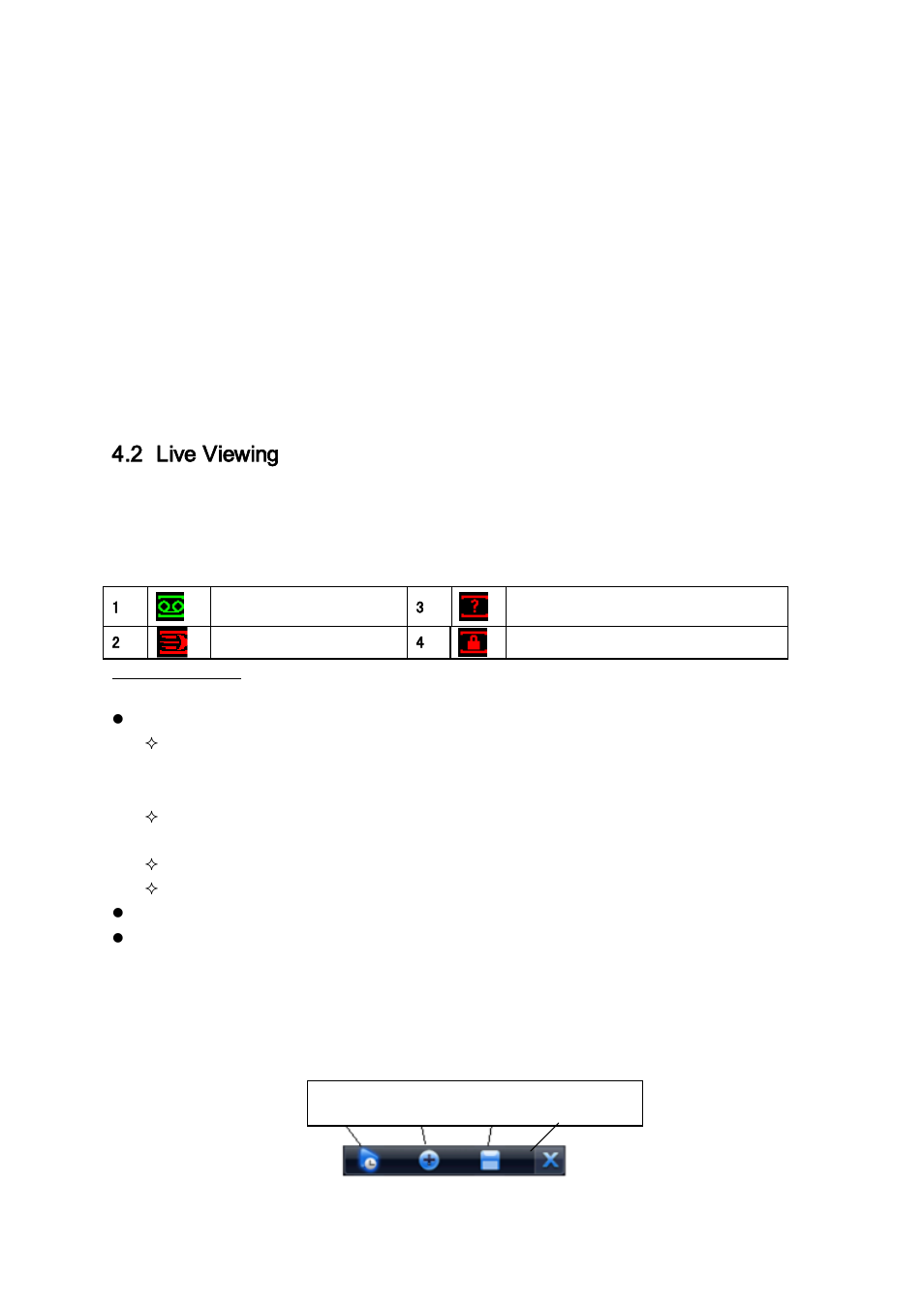 Auto resume after power failure, Replace button battery, Live viewing | 2 live viewing | IC Realtime Flex Series: 32-CH High Performance H.264E 2U DVR User Manual | Page 39 / 180