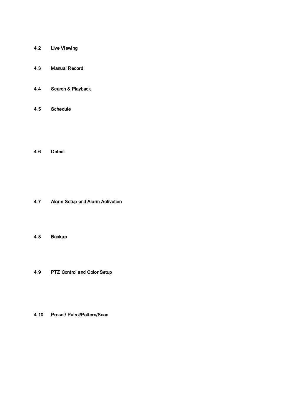 IC Realtime Flex Series: 32-CH High Performance H.264E 2U DVR User Manual | Page 4 / 180