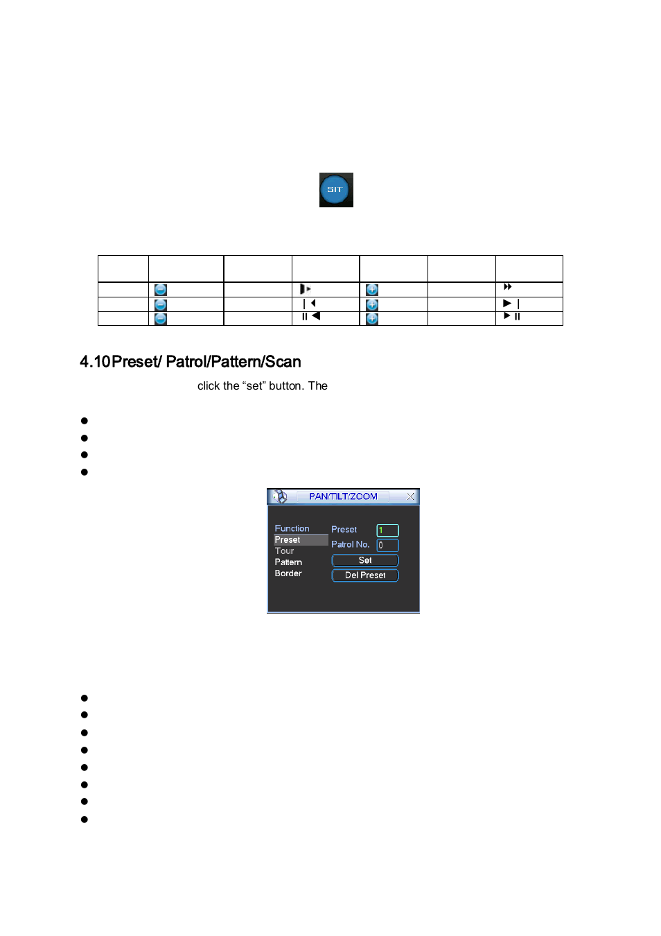 Preset/ patrol/pattern/scan, 10 preset/ patrol/pattern/scan, Figure 4-40 | Figure 4-41 | IC Realtime Flex Series: 32-CH High Performance H.264E 2U DVR User Manual | Page 63 / 180