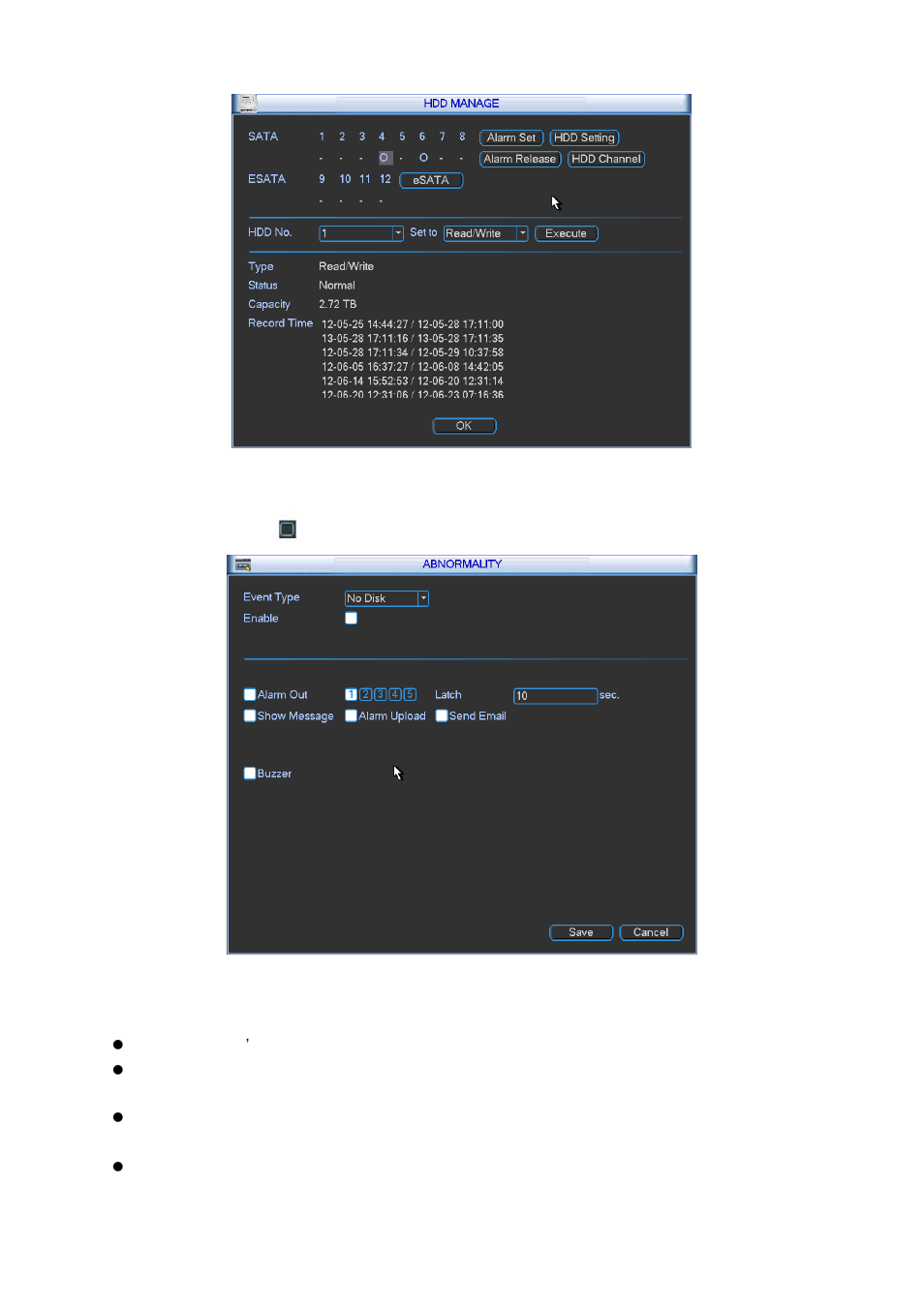 F igure 5-37, E figure 5-38 | IC Realtime Flex Series: 32-CH High Performance H.264E 2U DVR User Manual | Page 91 / 180