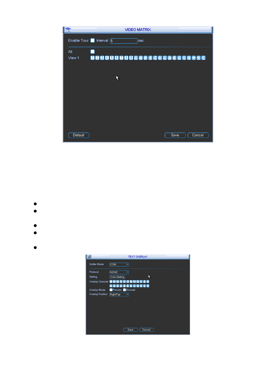 Card overlay | IC Realtime Flex Series: 32-CH High Performance H.264E 2U DVR User Manual | Page 99 / 180