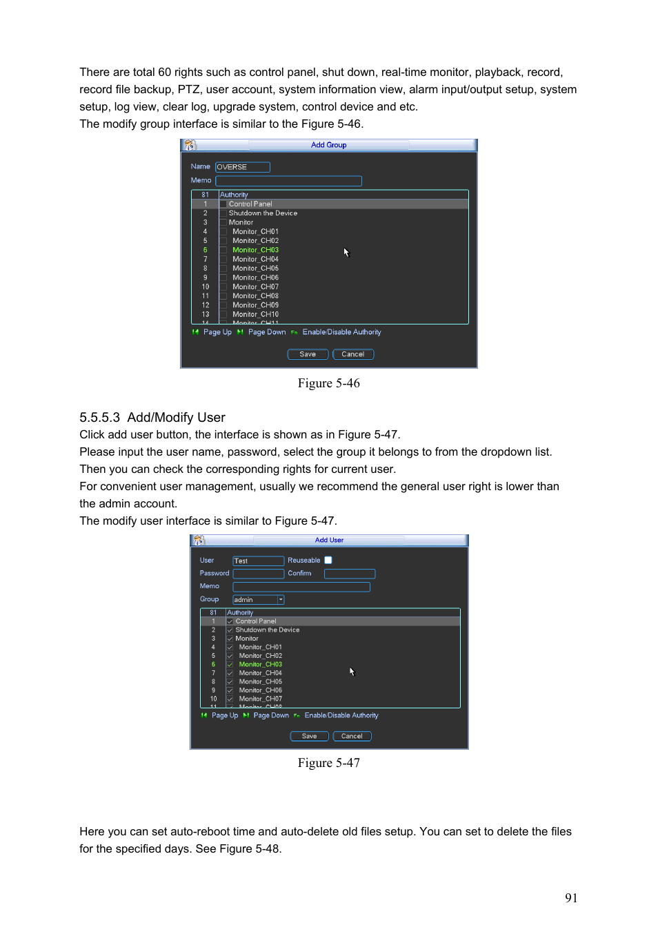 IC Realtime Flex Series: 64 Channel 2CIF 3U Standalone DVR User Manual | Page 101 / 185