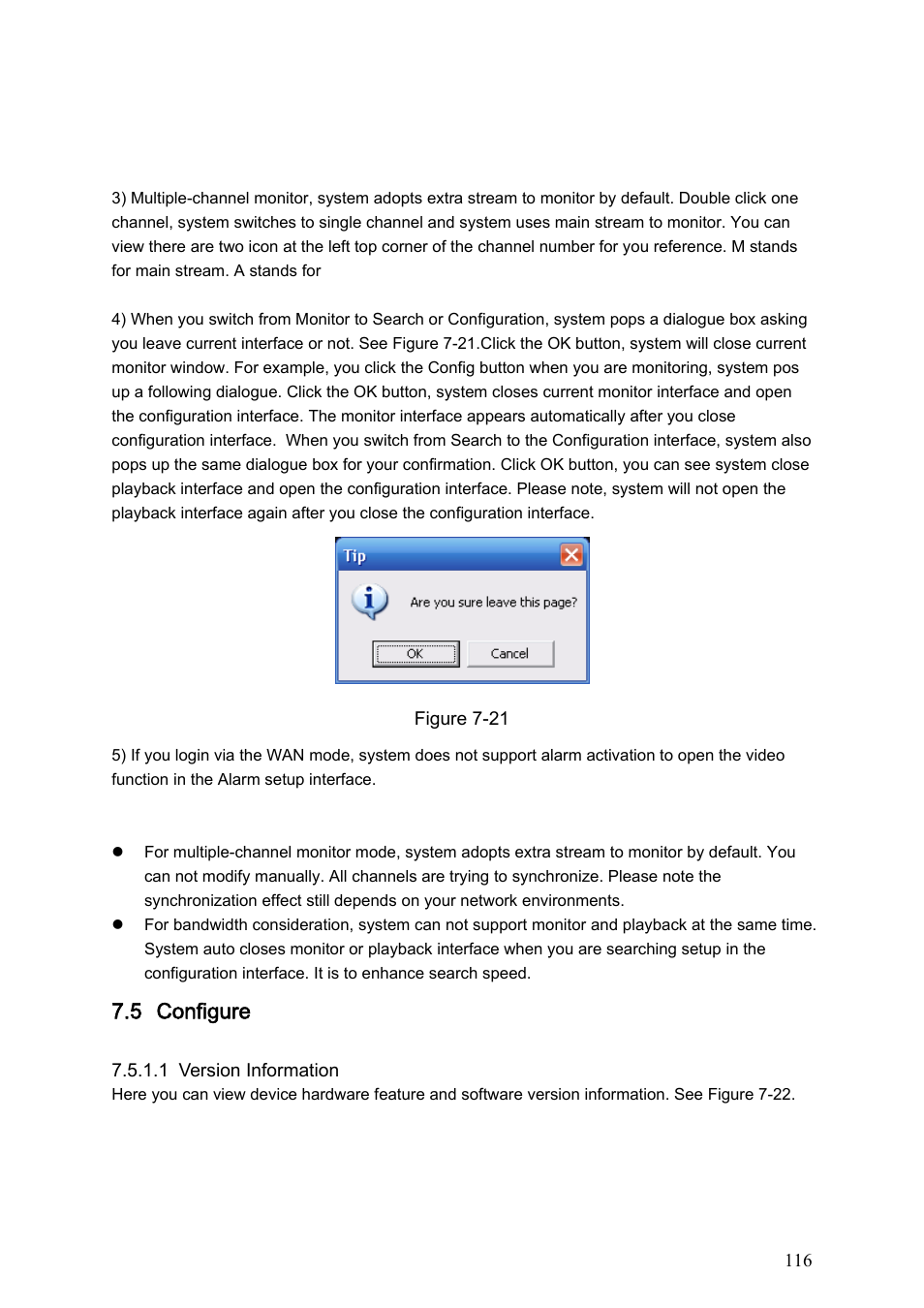 5 configure | IC Realtime Flex Series: 64 Channel 2CIF 3U Standalone DVR User Manual | Page 126 / 185