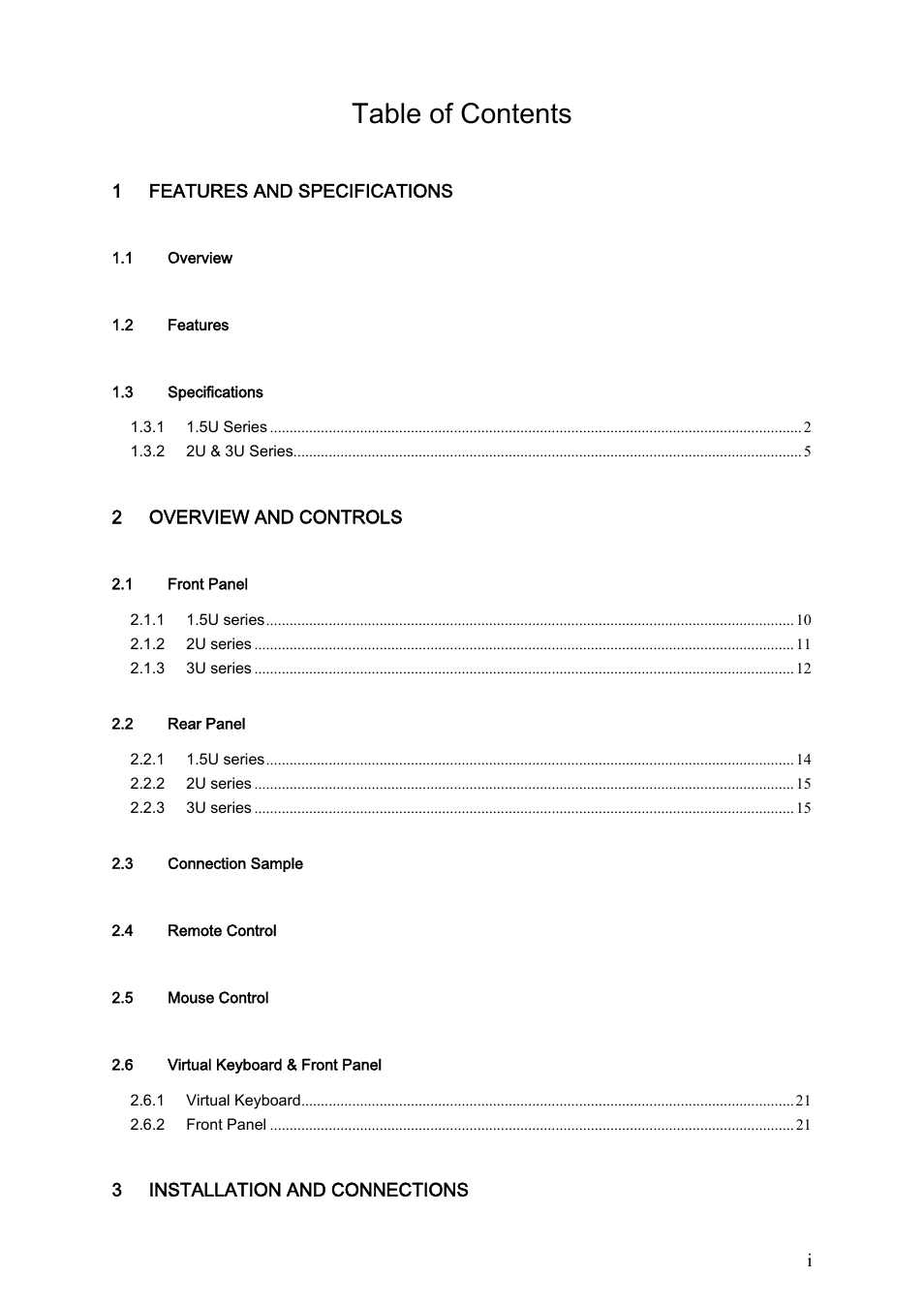 IC Realtime Flex Series: 64 Channel 2CIF 3U Standalone DVR User Manual | Page 2 / 185