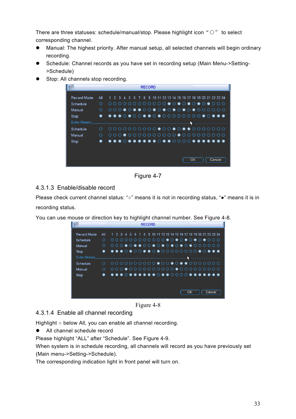 IC Realtime Flex Series: 64 Channel 2CIF 3U Standalone DVR User Manual | Page 43 / 185