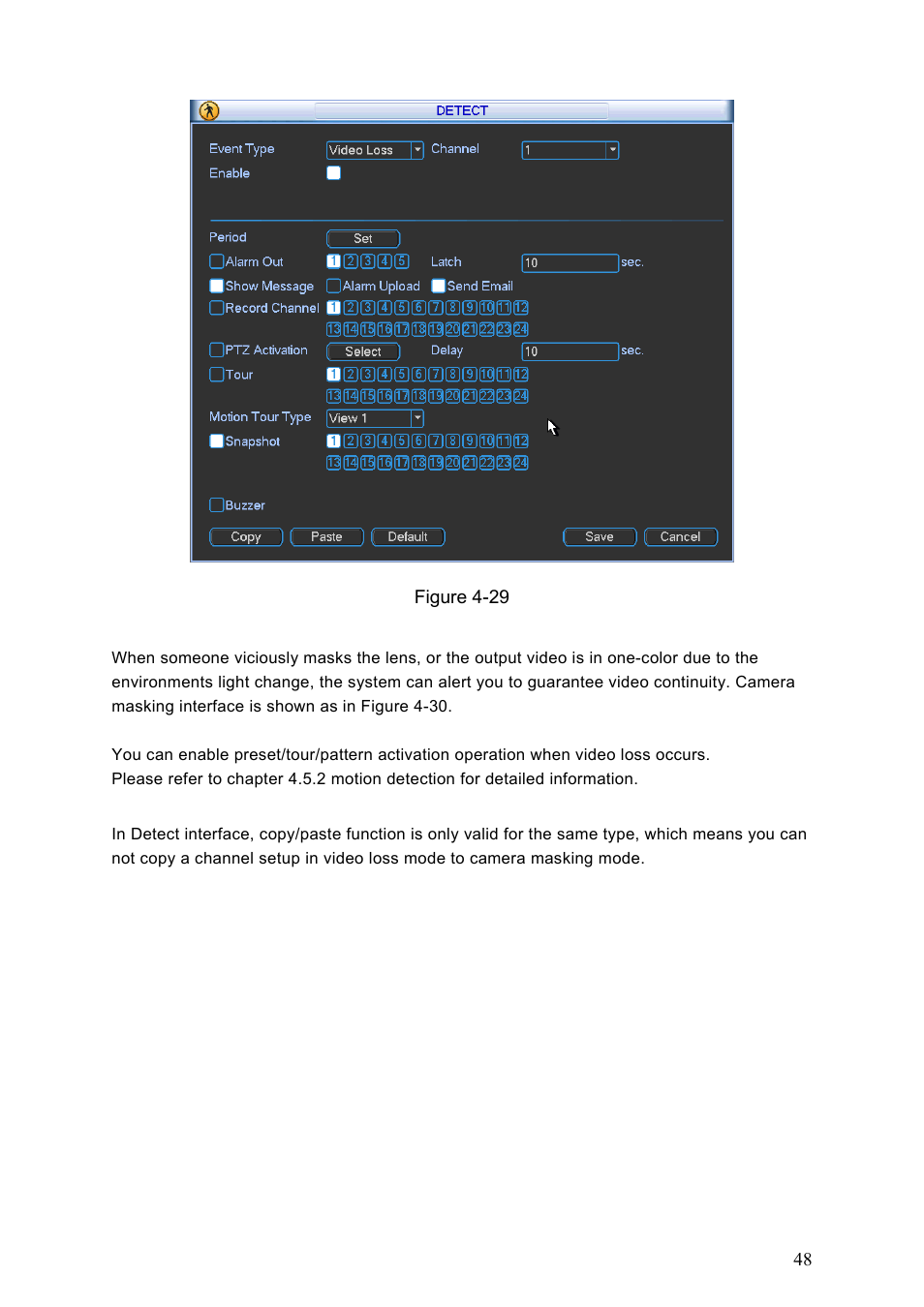 IC Realtime Flex Series: 64 Channel 2CIF 3U Standalone DVR User Manual | Page 58 / 185