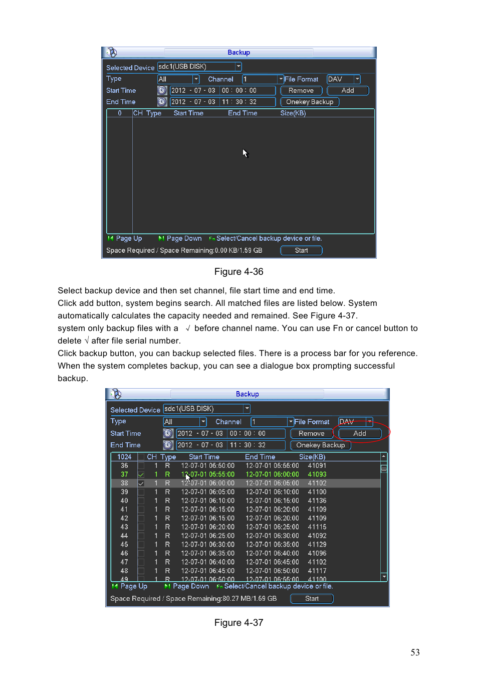 IC Realtime Flex Series: 64 Channel 2CIF 3U Standalone DVR User Manual | Page 63 / 185