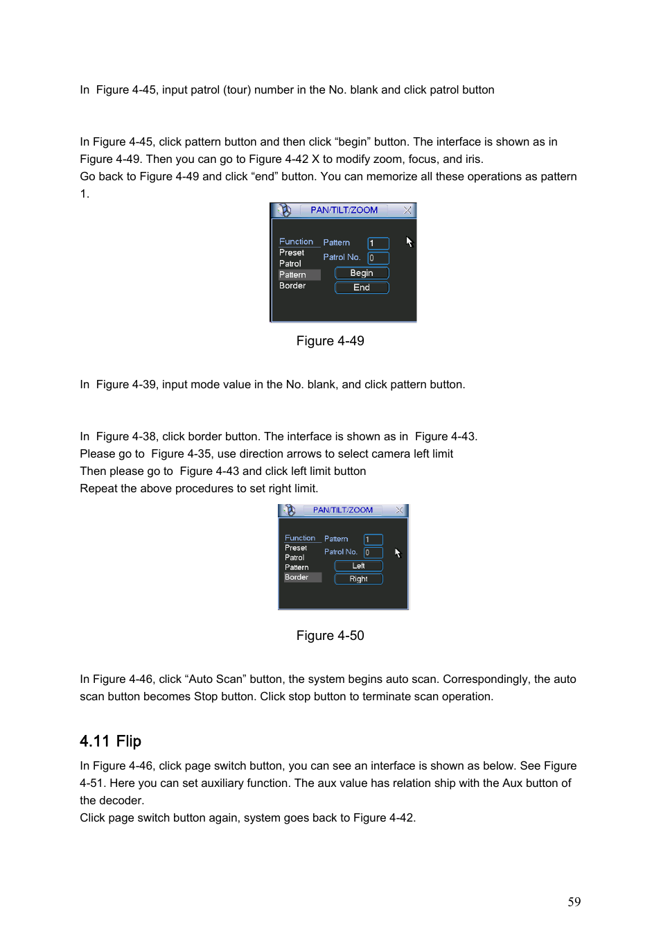 11 flip | IC Realtime Flex Series: 64 Channel 2CIF 3U Standalone DVR User Manual | Page 69 / 185