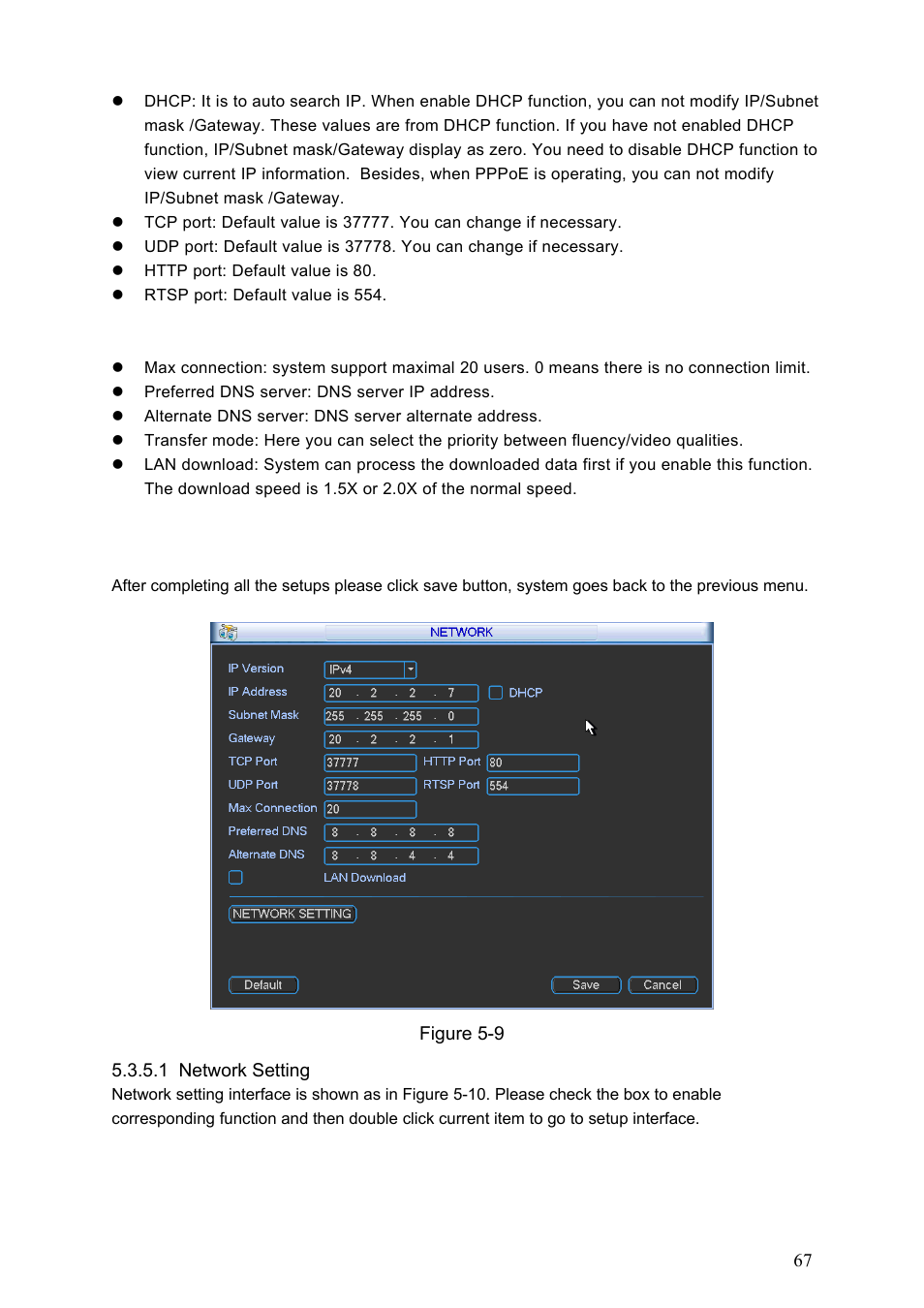 IC Realtime Flex Series: 64 Channel 2CIF 3U Standalone DVR User Manual | Page 77 / 185