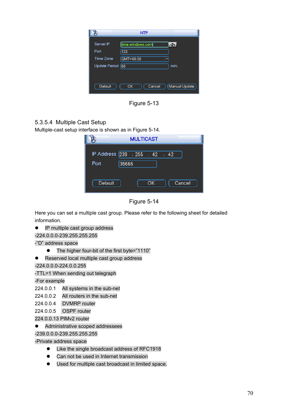 IC Realtime Flex Series: 64 Channel 2CIF 3U Standalone DVR User Manual | Page 80 / 185