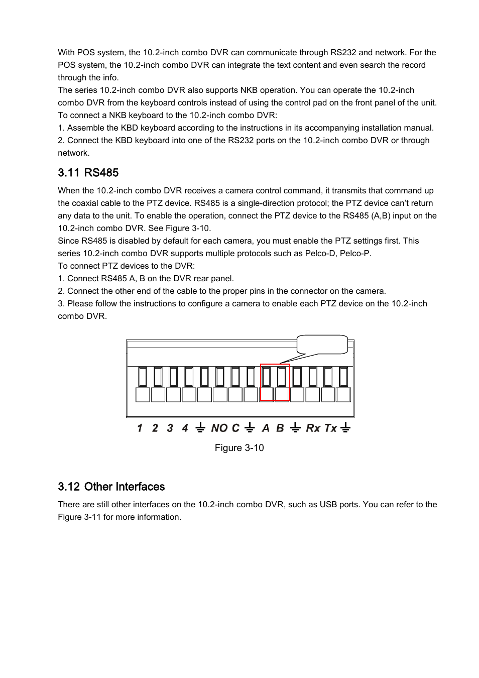12 other interfaces | IC Realtime Combo Series: 8 Channel DVR with built-in 10 LCD monitor User Manual | Page 30 / 153