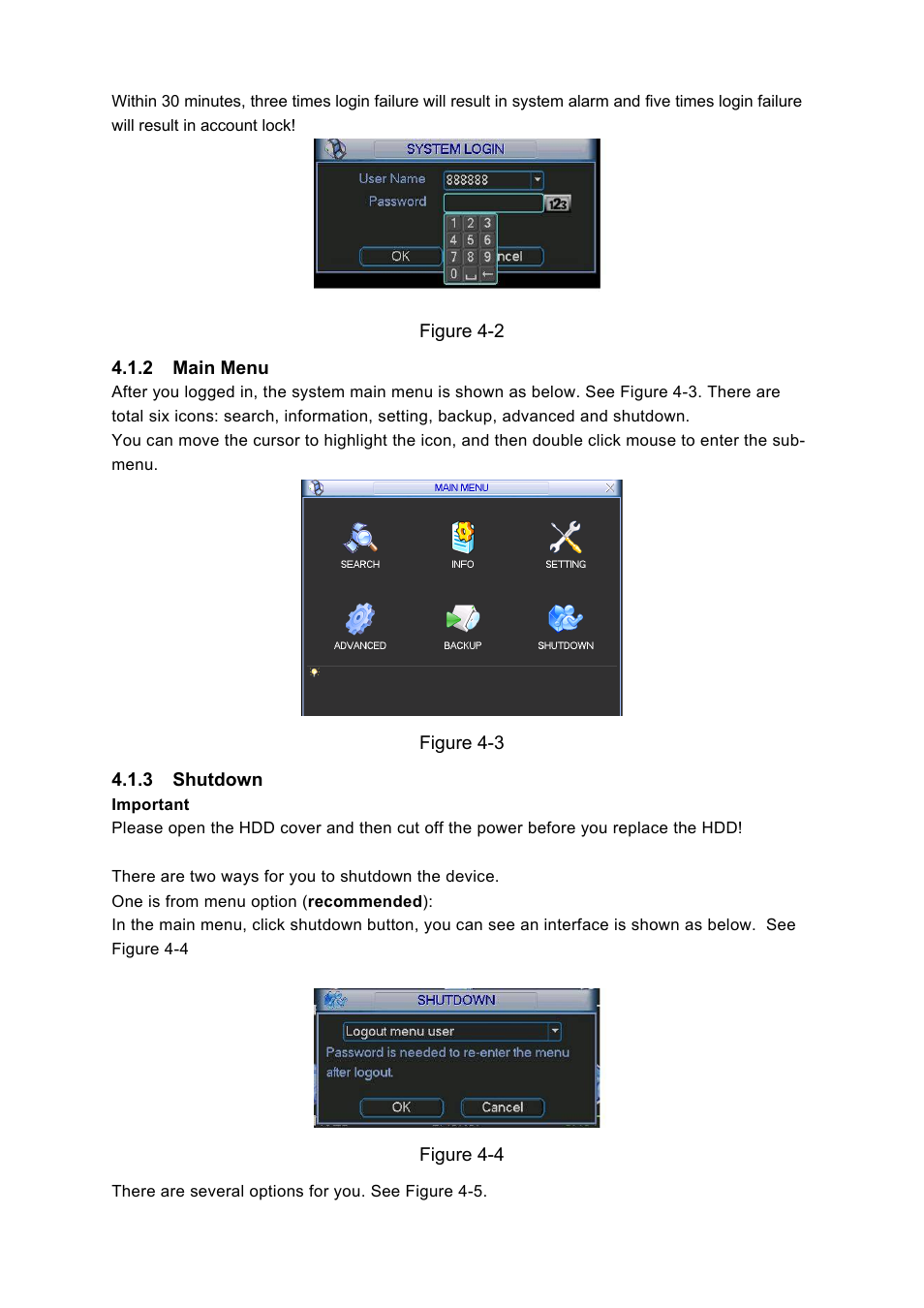 IC Realtime Combo Series: 8 Channel DVR with built-in 10 LCD monitor User Manual | Page 33 / 153