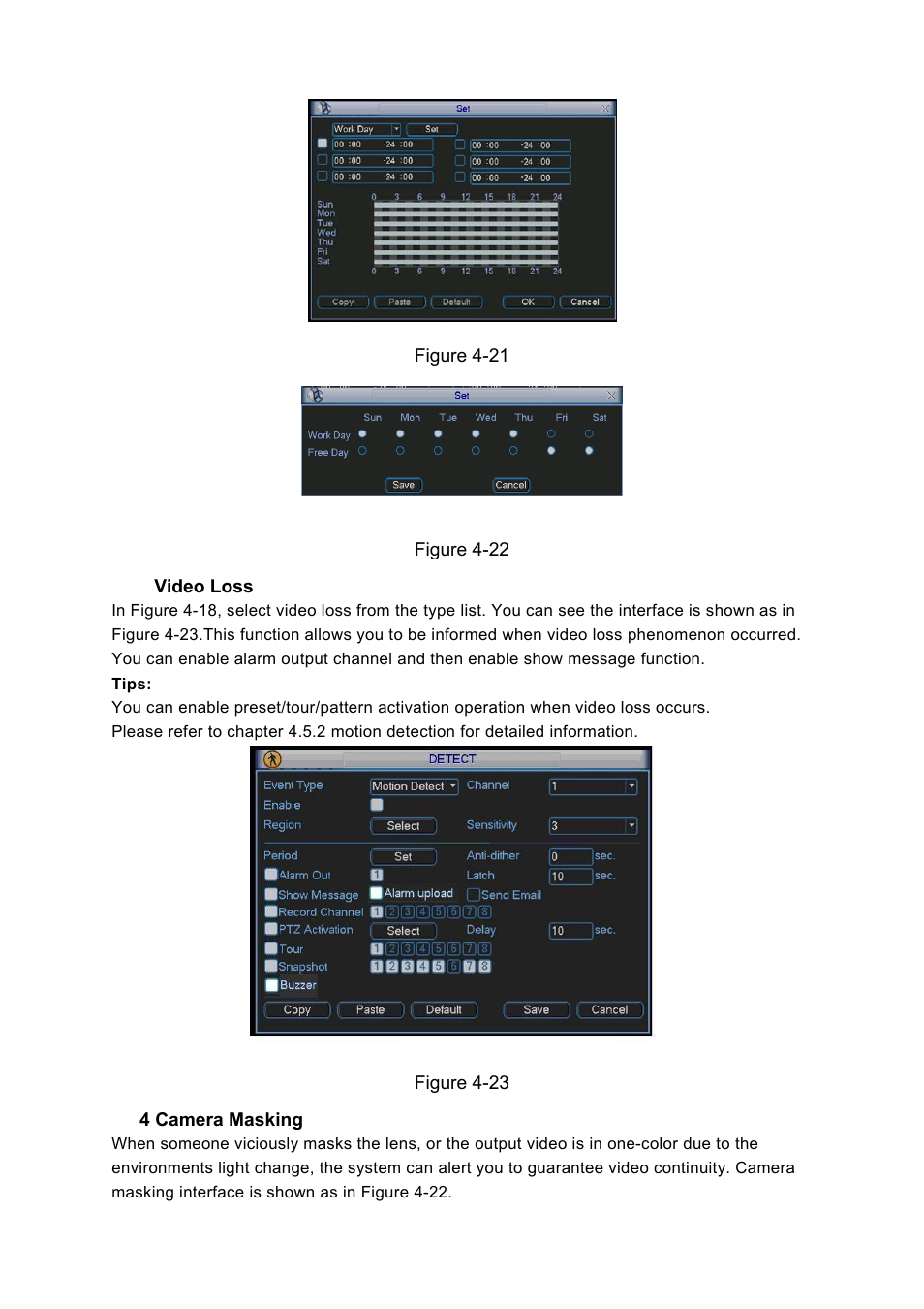 IC Realtime Combo Series: 8 Channel DVR with built-in 10 LCD monitor User Manual | Page 45 / 153