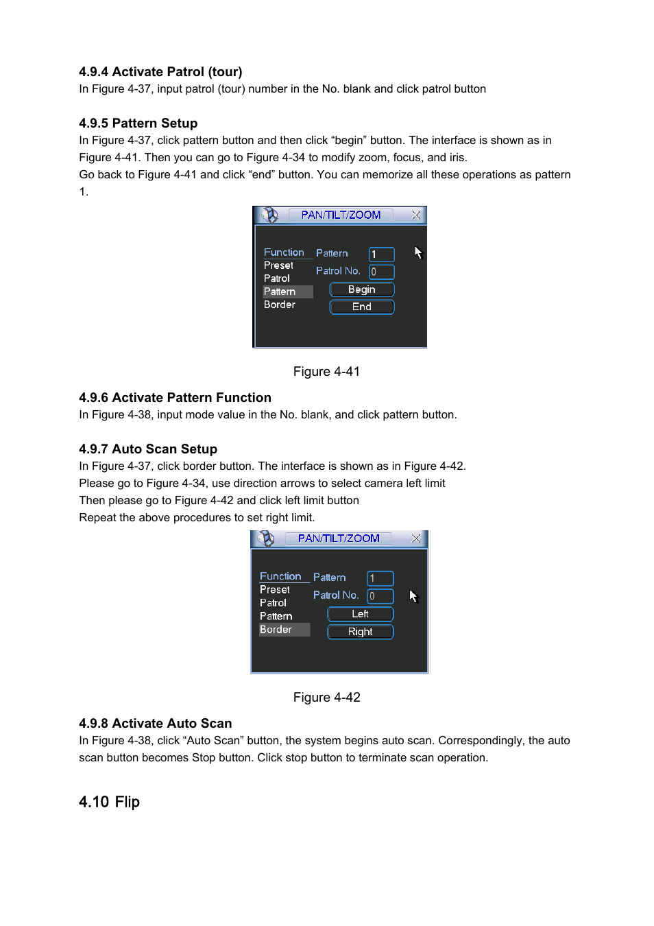 10 flip | IC Realtime Combo Series: 8 Channel DVR with built-in 10 LCD monitor User Manual | Page 54 / 153