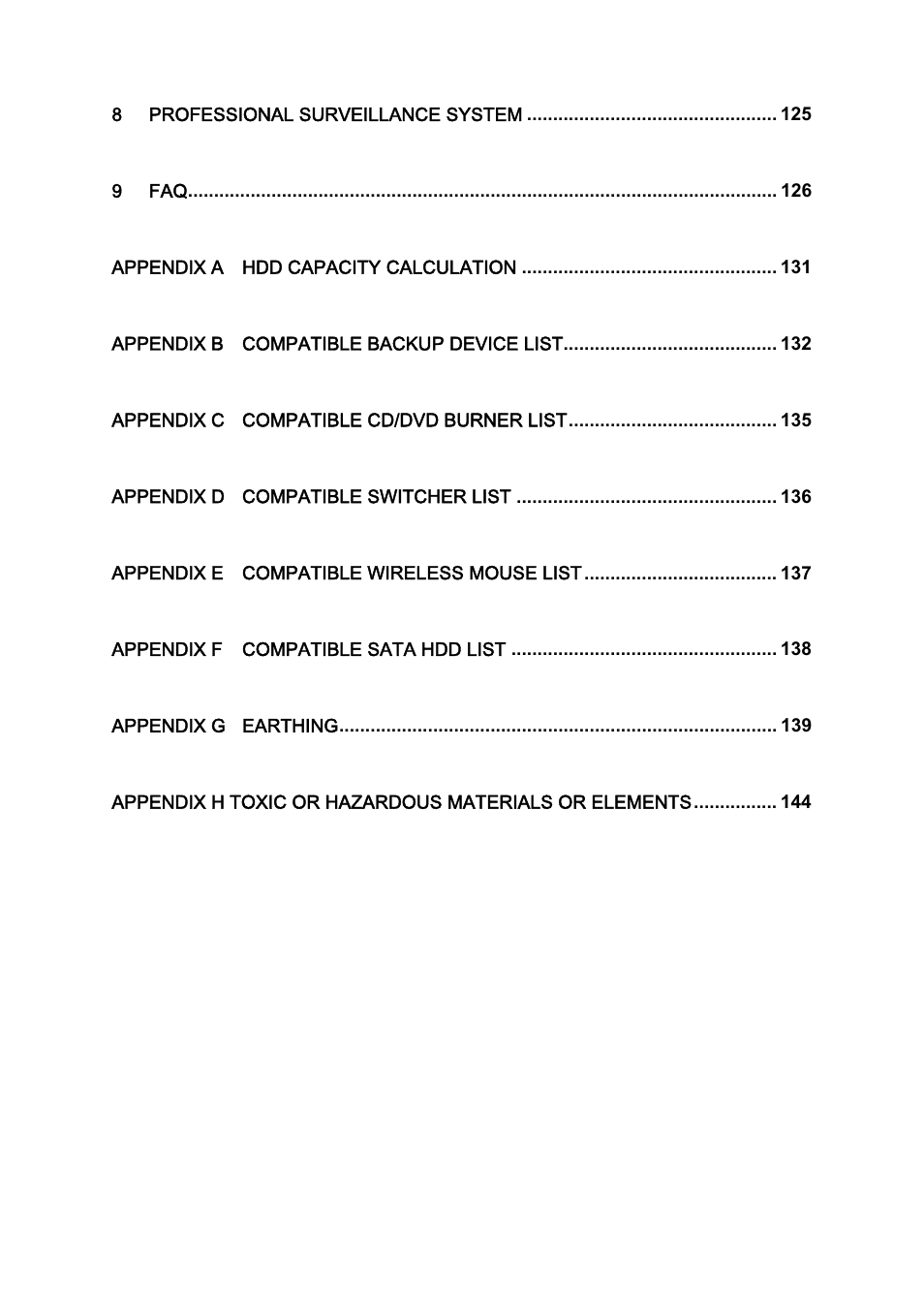 IC Realtime Combo Series: 8 Channel DVR with built-in 10 LCD monitor User Manual | Page 7 / 153