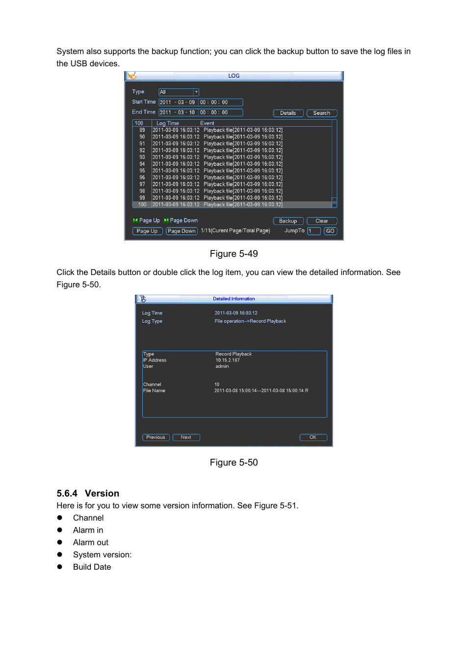 IC Realtime Combo Series: 8 Channel DVR with built-in 10 LCD monitor User Manual | Page 83 / 153