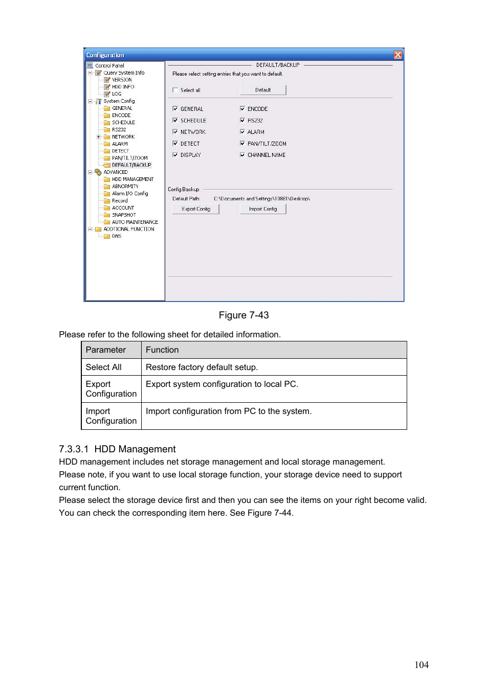 IC Realtime Combo Series: 8 Channel DVR with built-in 19 LCD monitor User Manual | Page 113 / 141