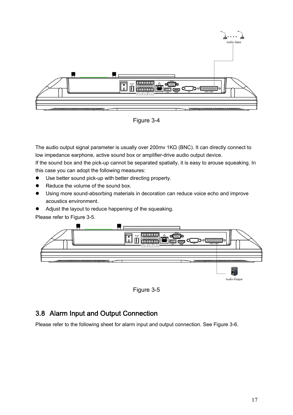 8 alarm input and output connection | IC Realtime Combo Series: 8 Channel DVR with built-in 19 LCD monitor User Manual | Page 26 / 141