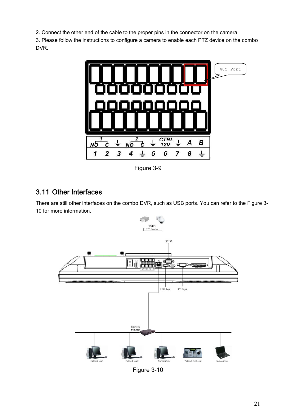 11 other interfaces | IC Realtime Combo Series: 8 Channel DVR with built-in 19 LCD monitor User Manual | Page 30 / 141