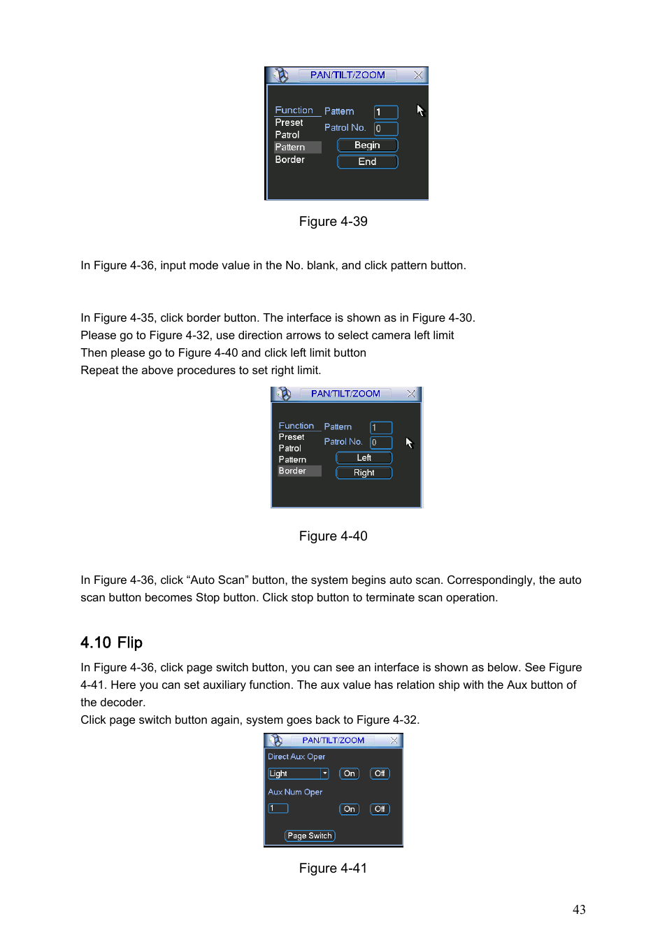 10 flip | IC Realtime Combo Series: 8 Channel DVR with built-in 19 LCD monitor User Manual | Page 52 / 141