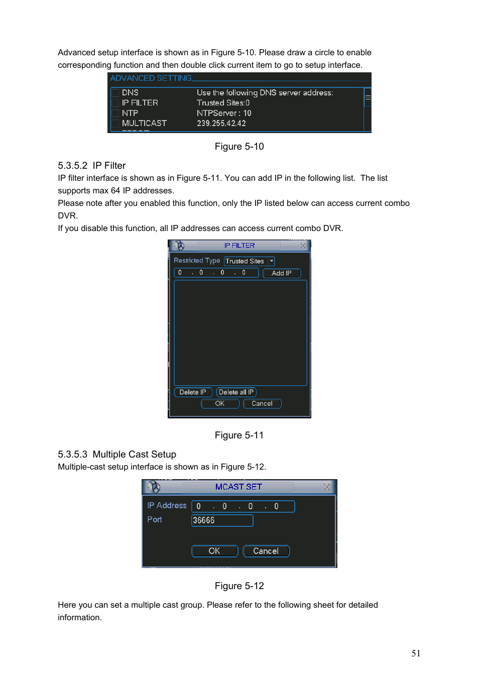 IC Realtime Combo Series: 8 Channel DVR with built-in 19 LCD monitor User Manual | Page 60 / 141