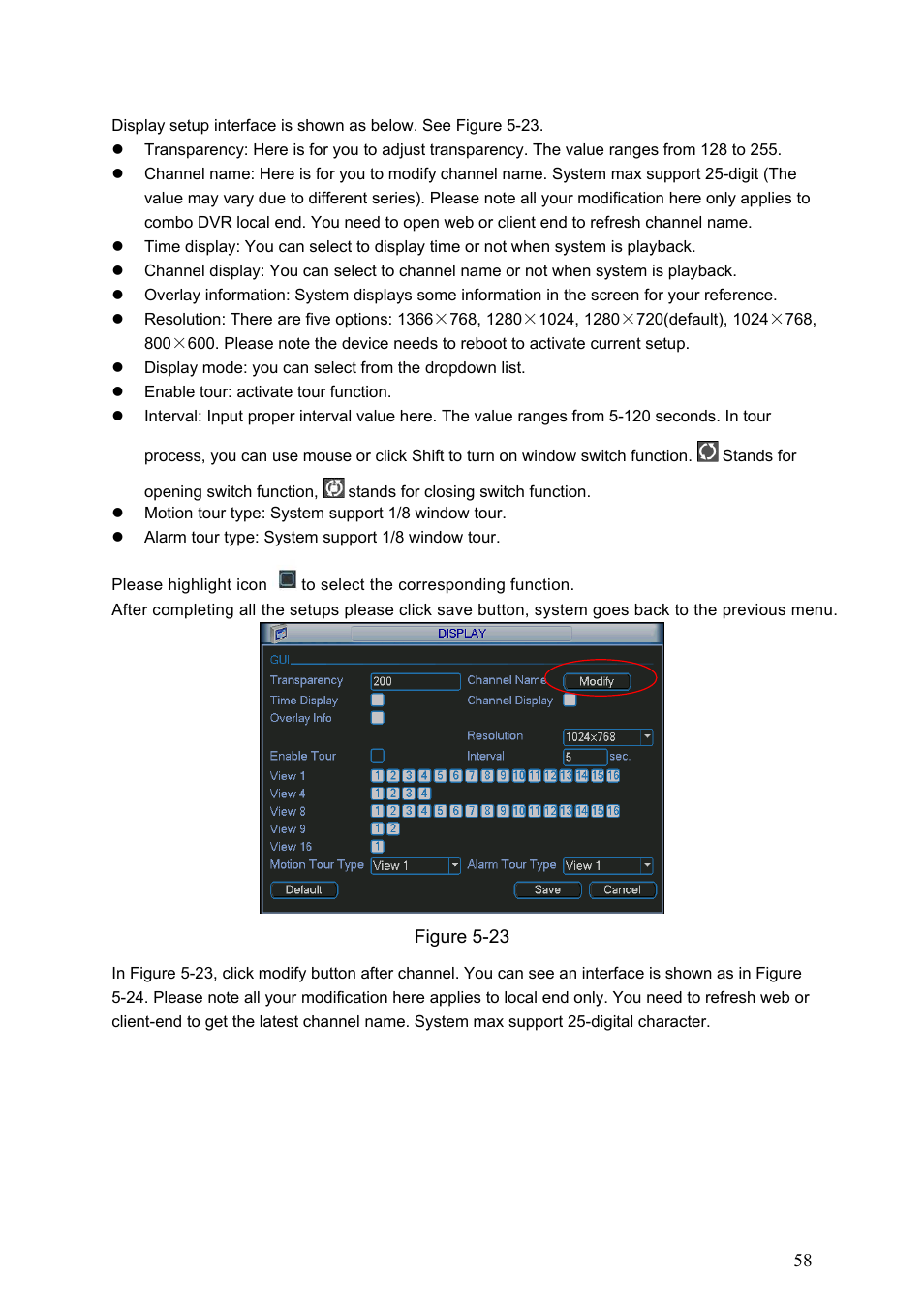 IC Realtime Combo Series: 8 Channel DVR with built-in 19 LCD monitor User Manual | Page 67 / 141