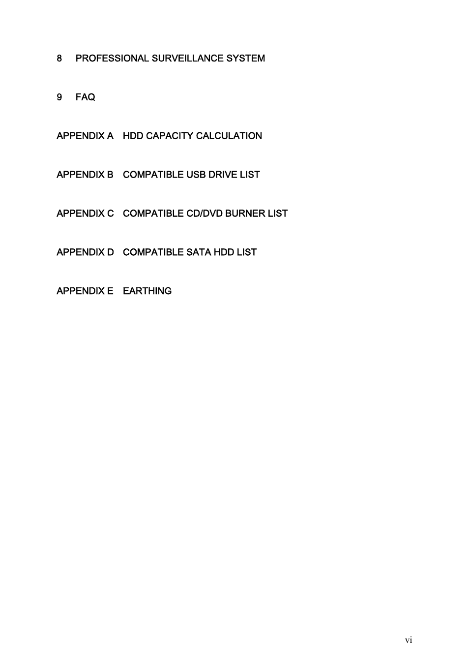 IC Realtime Combo Series: 8 Channel DVR with built-in 19 LCD monitor User Manual | Page 7 / 141