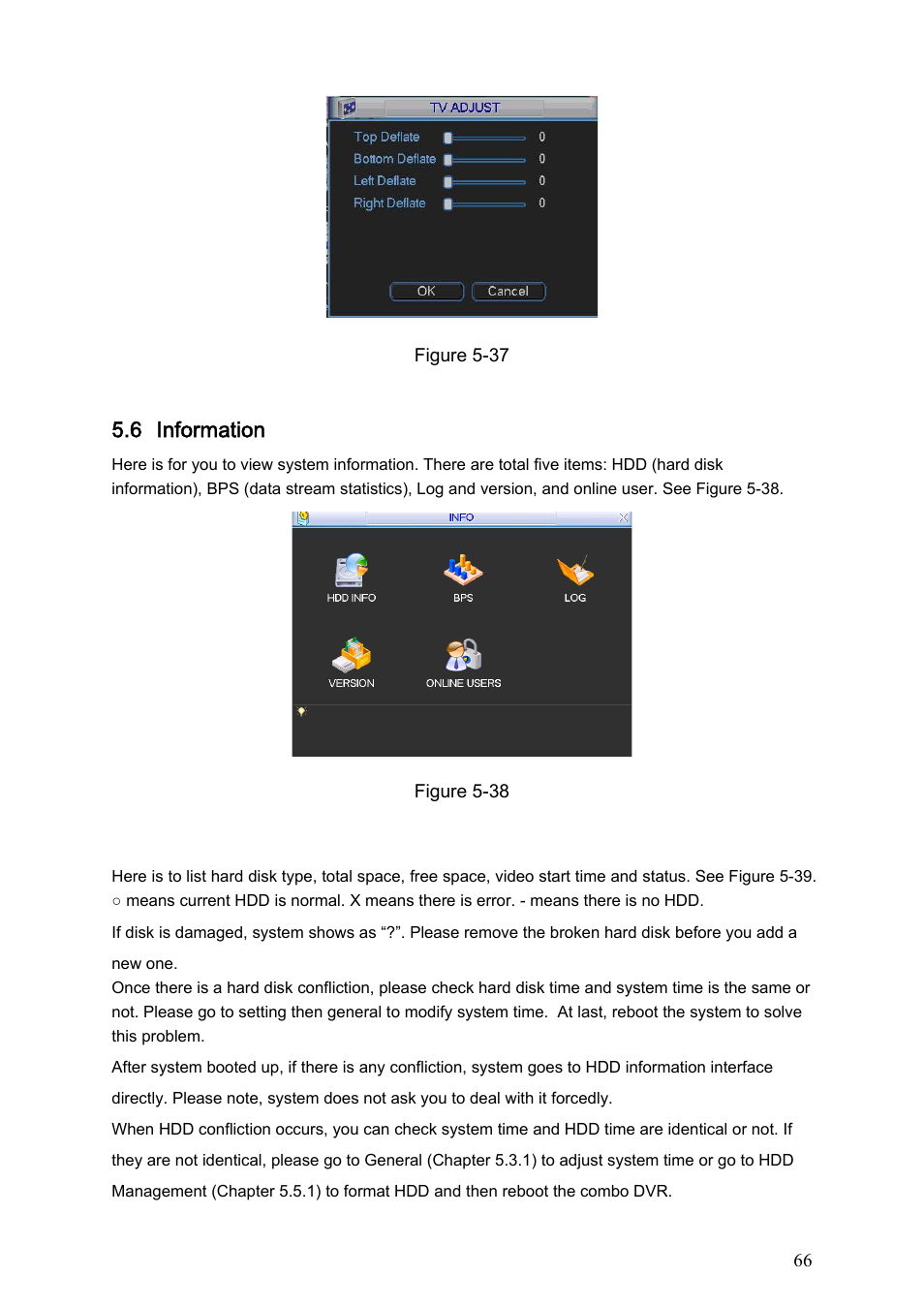 6 information | IC Realtime Combo Series: 8 Channel DVR with built-in 19 LCD monitor User Manual | Page 75 / 141