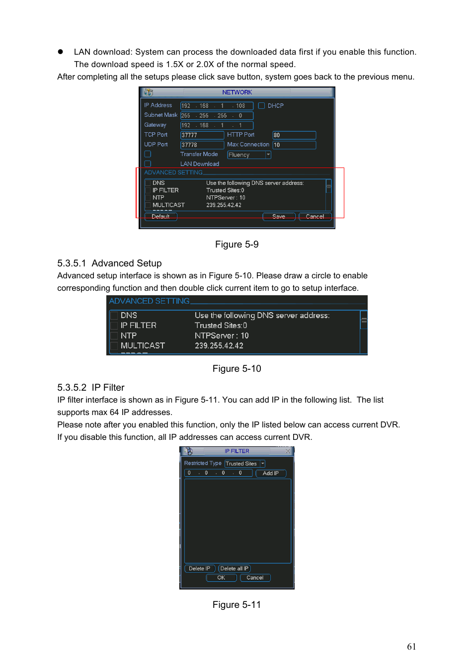 IC Realtime Specialty: 4-CH Mobile DVR User Manual | Page 61 / 137